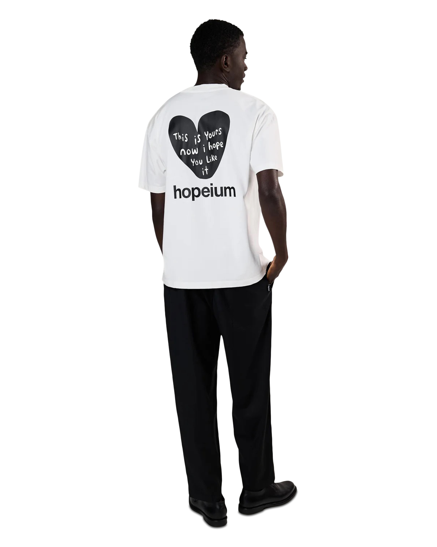 Hopeium Short Sleeve Tee WIT 4