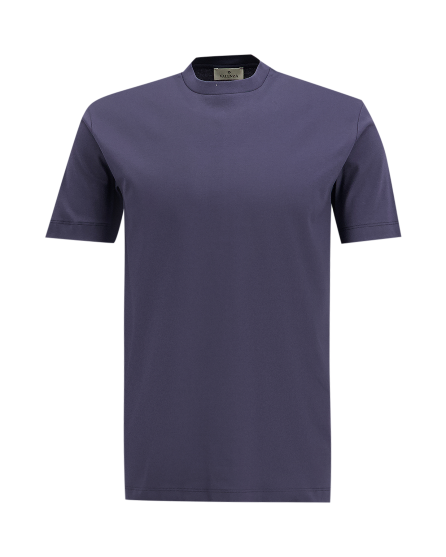 Valenza Interlock Supima T-Shirt DONKERBLAUW 1
