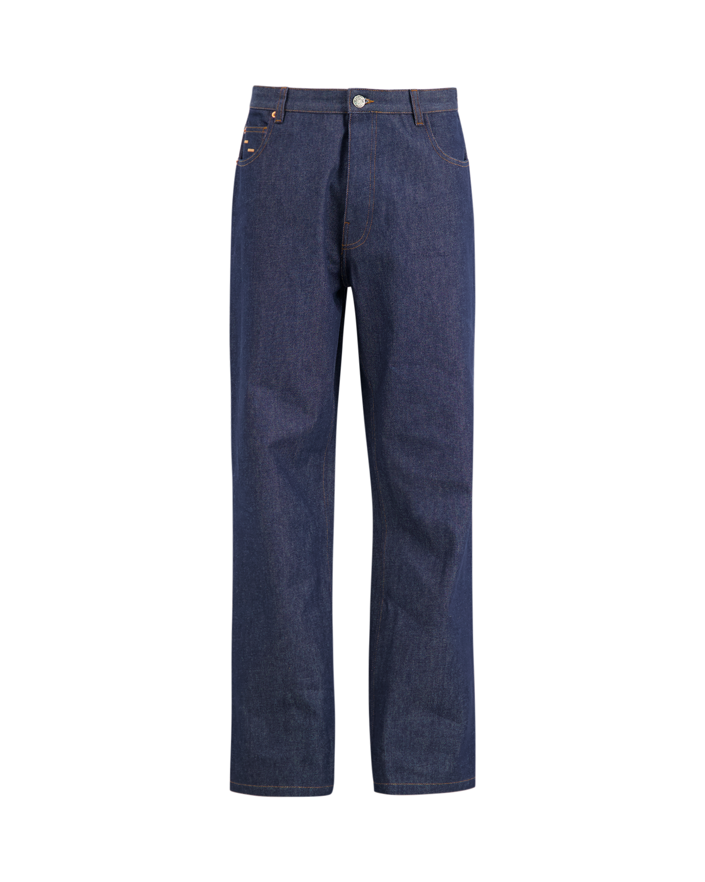 Filling Pieces Denim Pants Raw DONKERBLAUW 1