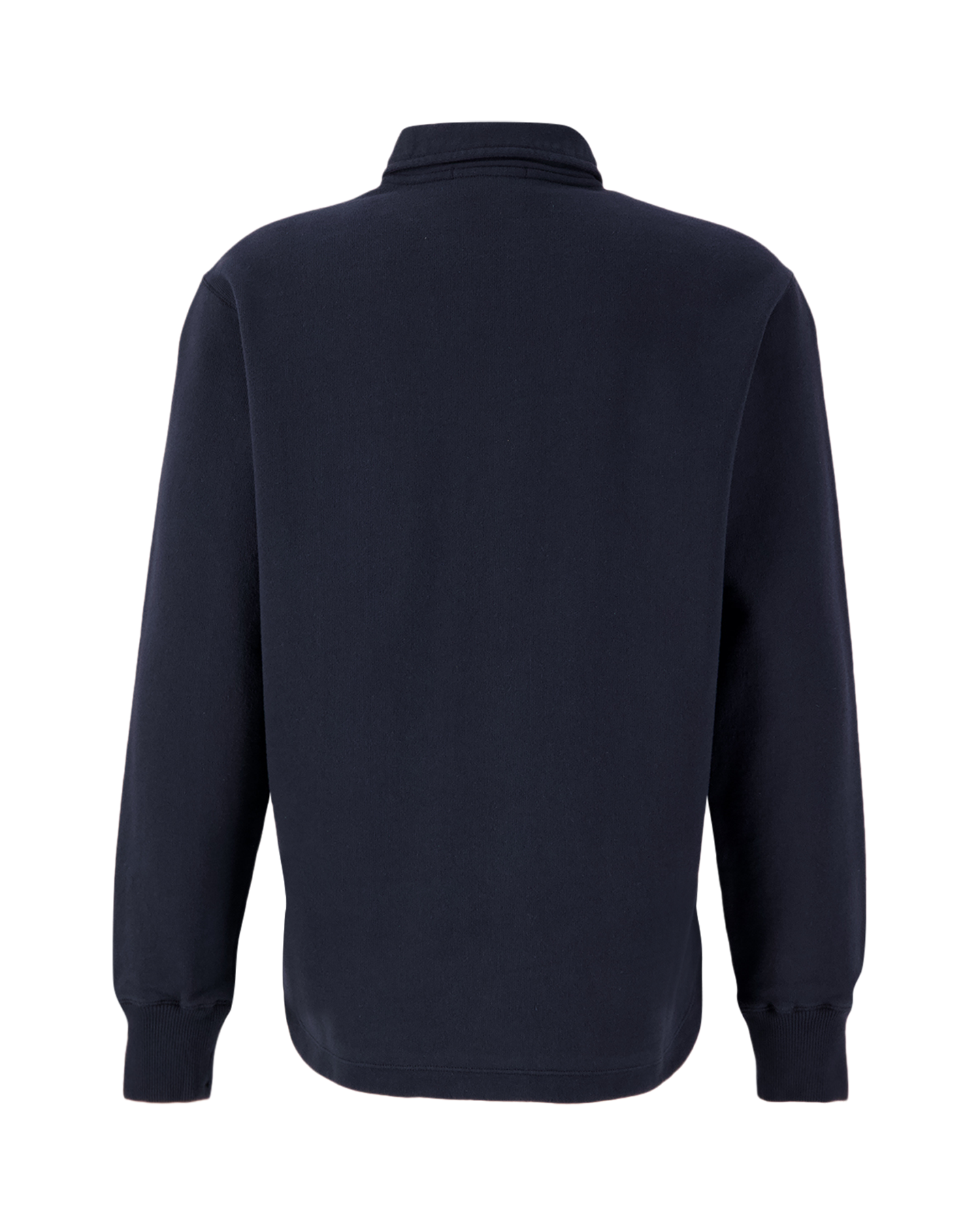 Stone Island 61055 Heavy Cotton Fleece Garment Dyed Halfzip Sweatshirt NAVY 2