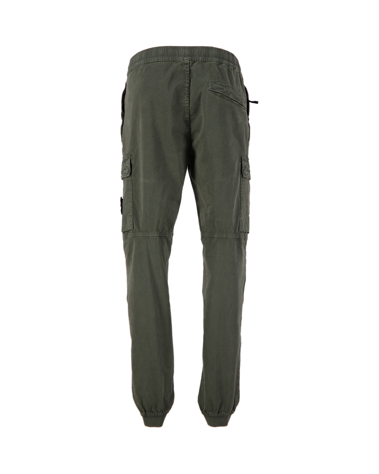 Stone Island 313L1 Cotton Twill Garment Dyed 'Old'Effect Cargo Pants GROEN 2