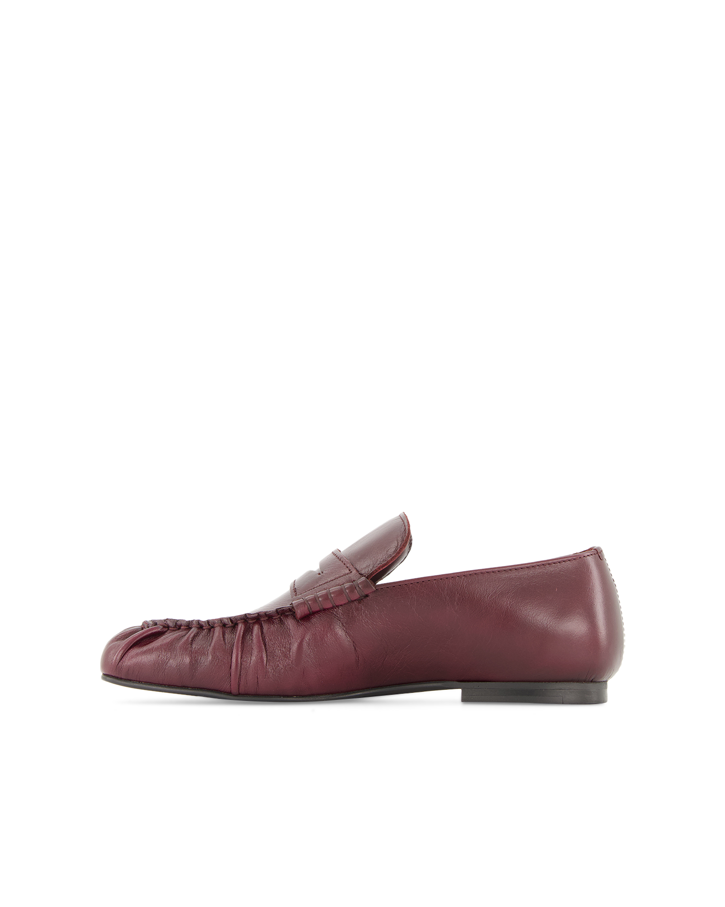 Alohas Aven Rift Burgundy Leather Loafers ROOD 3