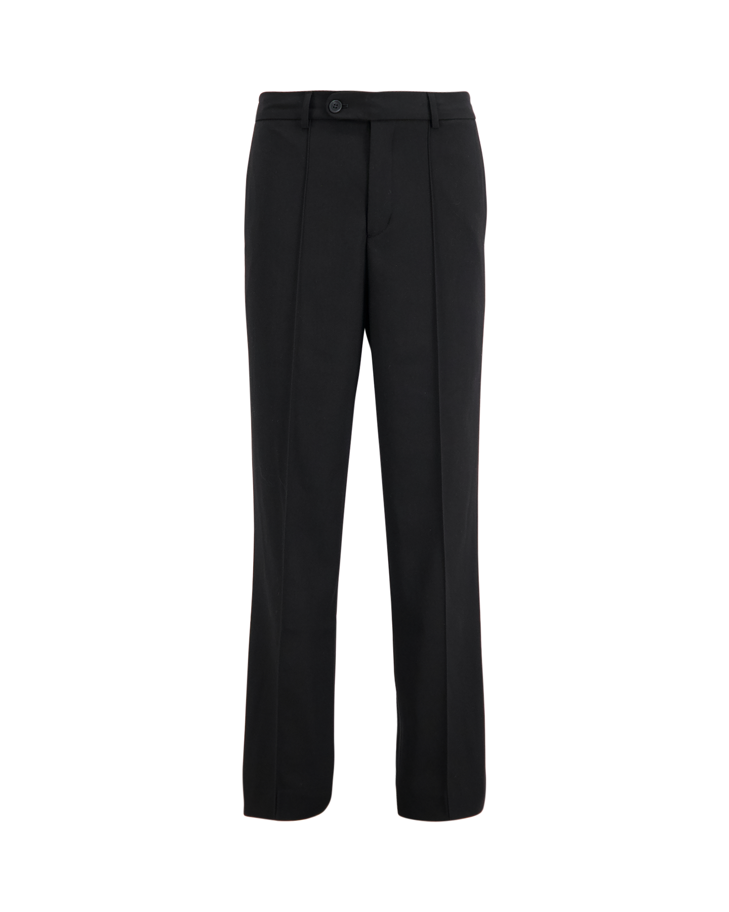 about:blank Everyday Pleated Trouser ZWART 1