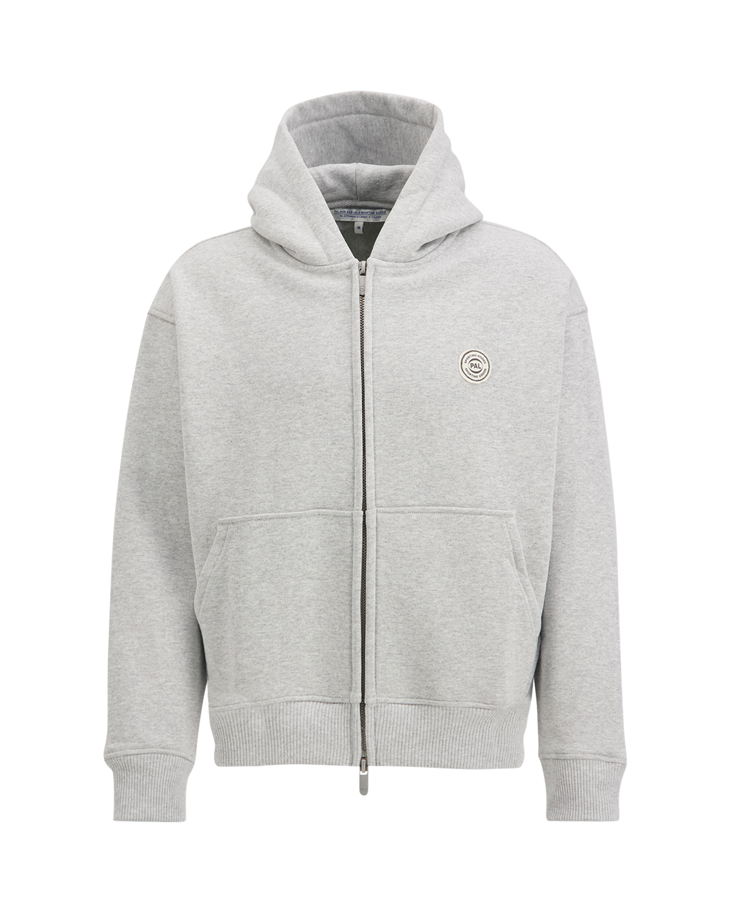 PAL Sporting Goods The Brando Full Zip LICHTGRIJS 1