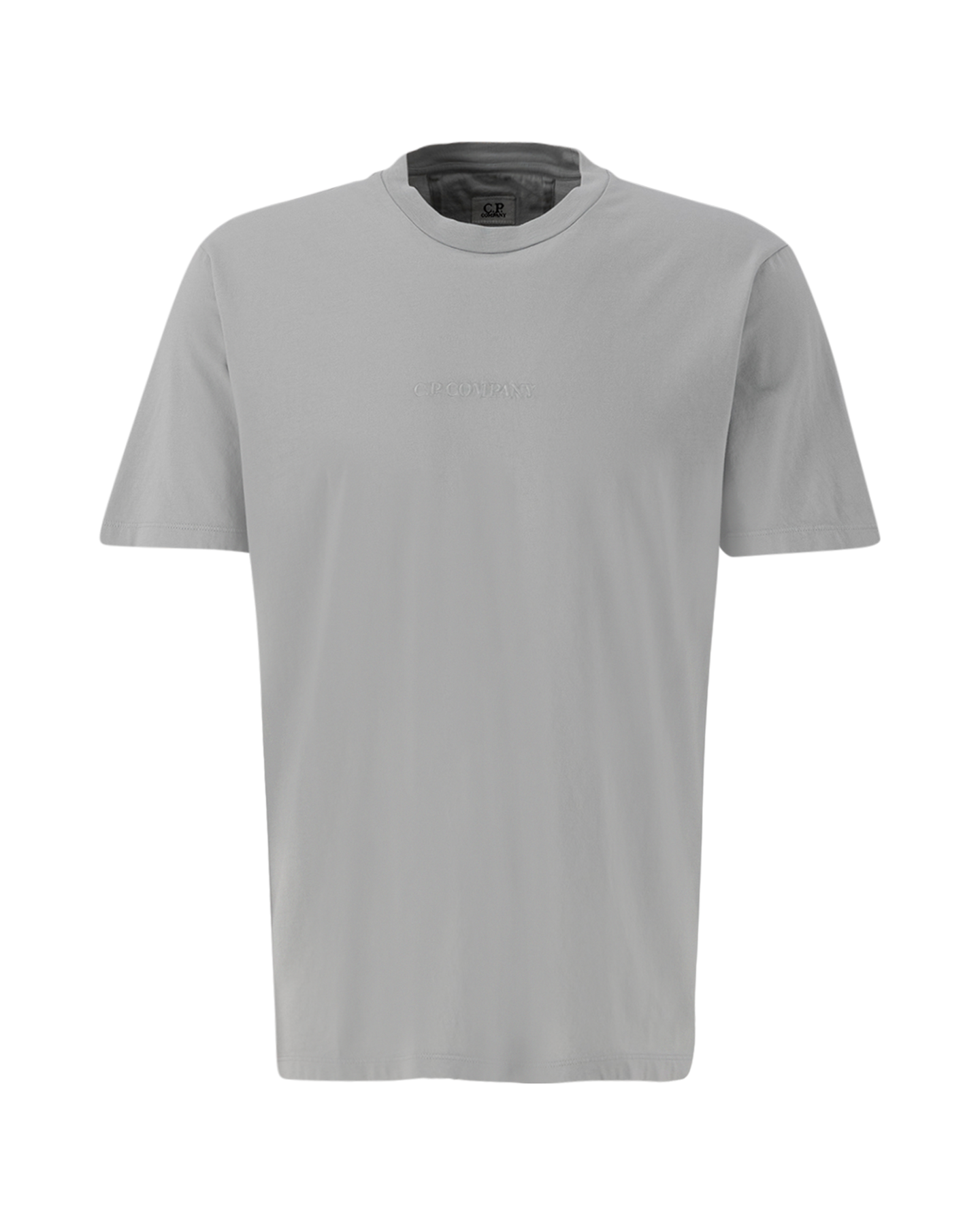C.P. Company 24/1 Jersey Logo T-Shirt Lichtgrijs | Coef Men