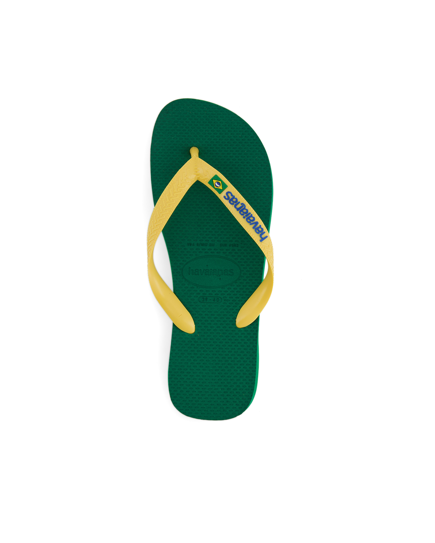 Havaianas Hav. Brasil Logo GROEN 1