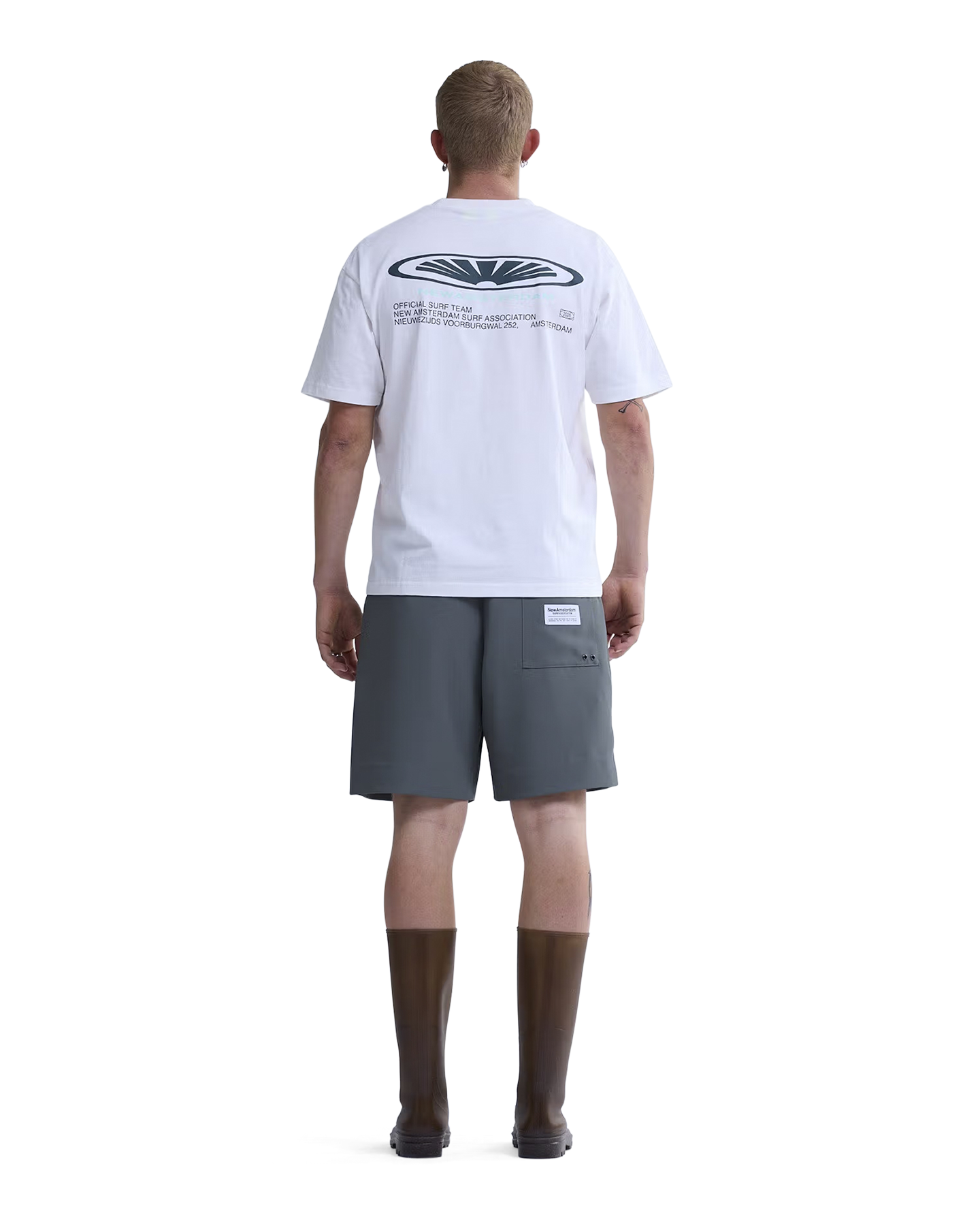 New Amsterdam Surf Association Shaper Tee WIT 3