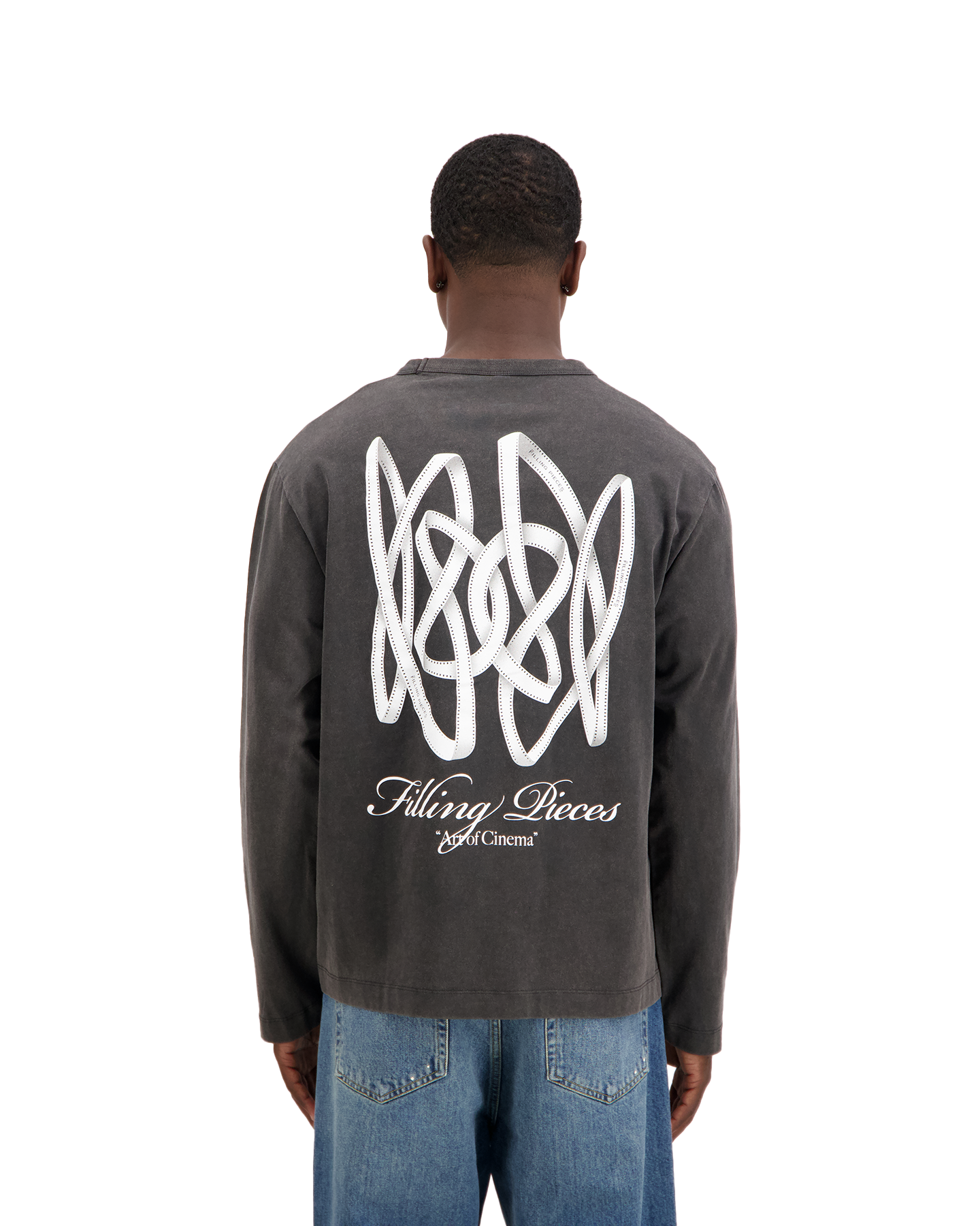 Filling Pieces Longsleeve Film Strip ZWART 3