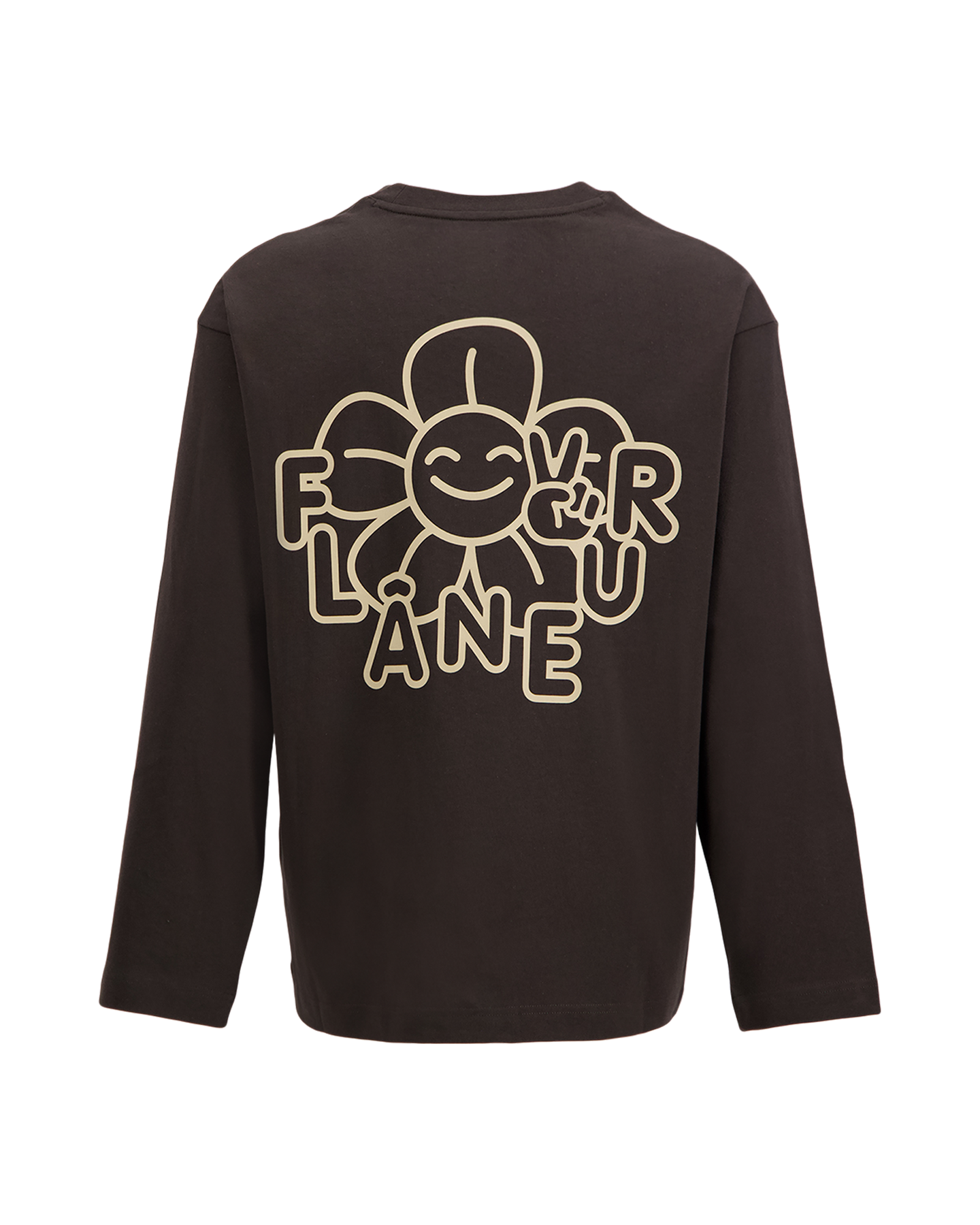 Flaneur Happy Flower Long Sleeve BRUIN 1
