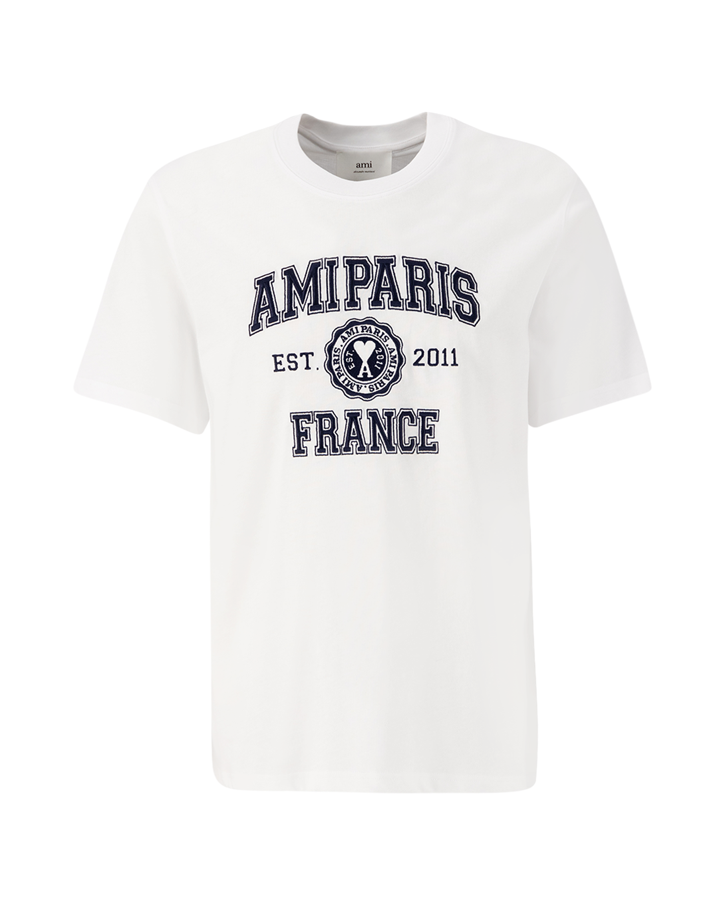 AMI Paris Ami Paris France T-Shirt WIT 1