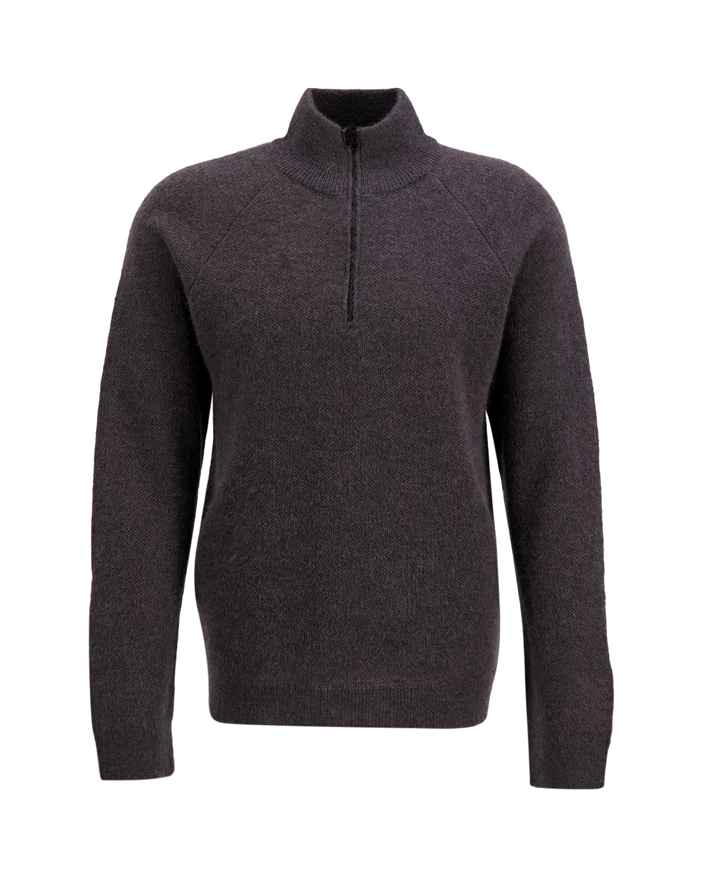 Hiking patrol Essence Mohair Mixed Knit Top DONKERBRUIN 1