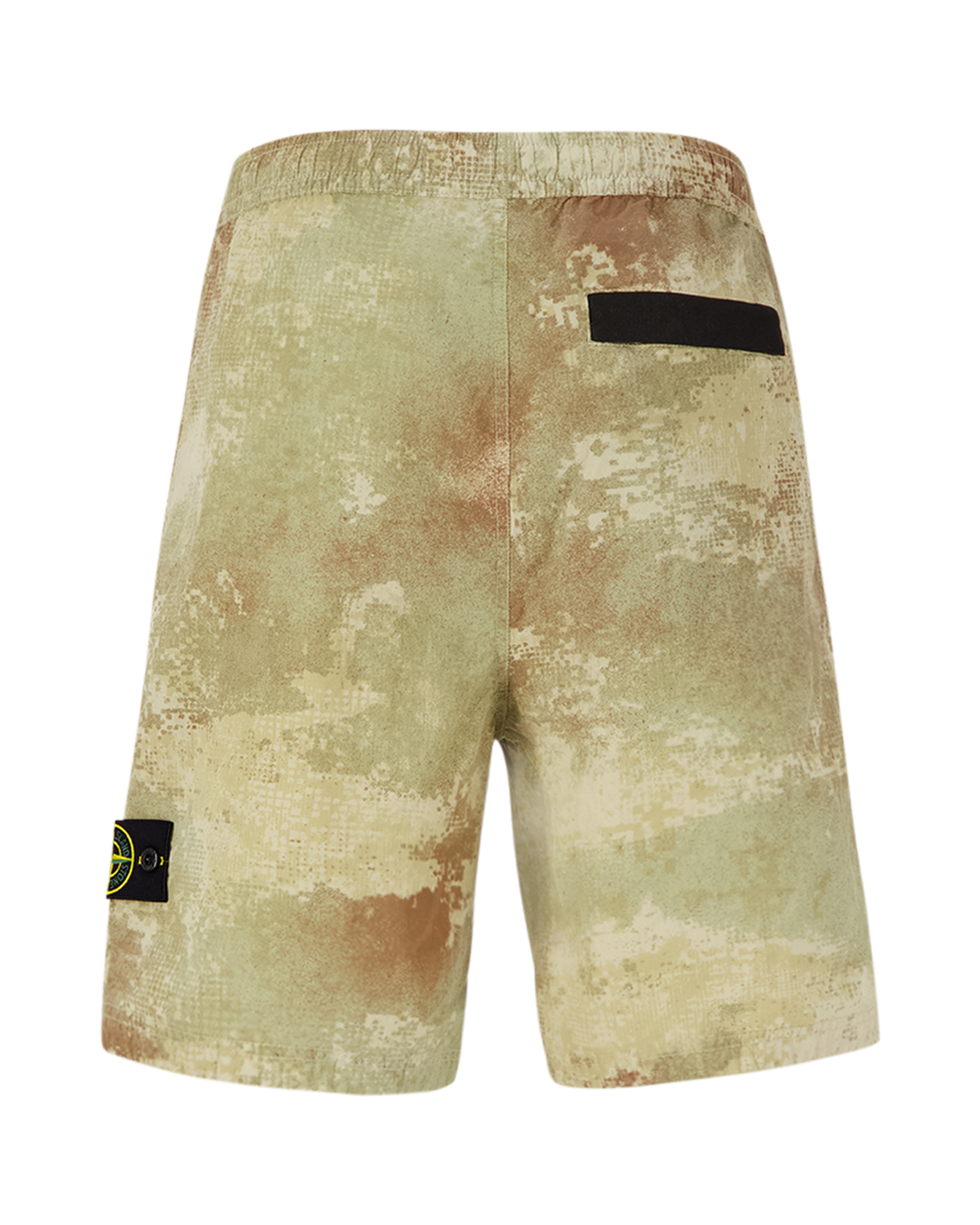 Stone Island L20E1 Dissolving Grid Camo Nylon Garment Dyed Bermuda Shorts MULTICOLOR 2