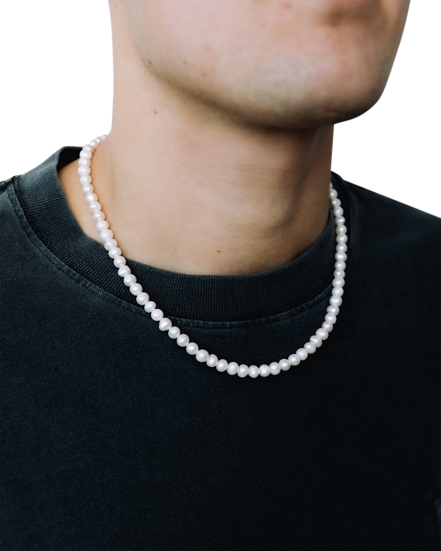 Coef Pearl Necklace GOUD 4