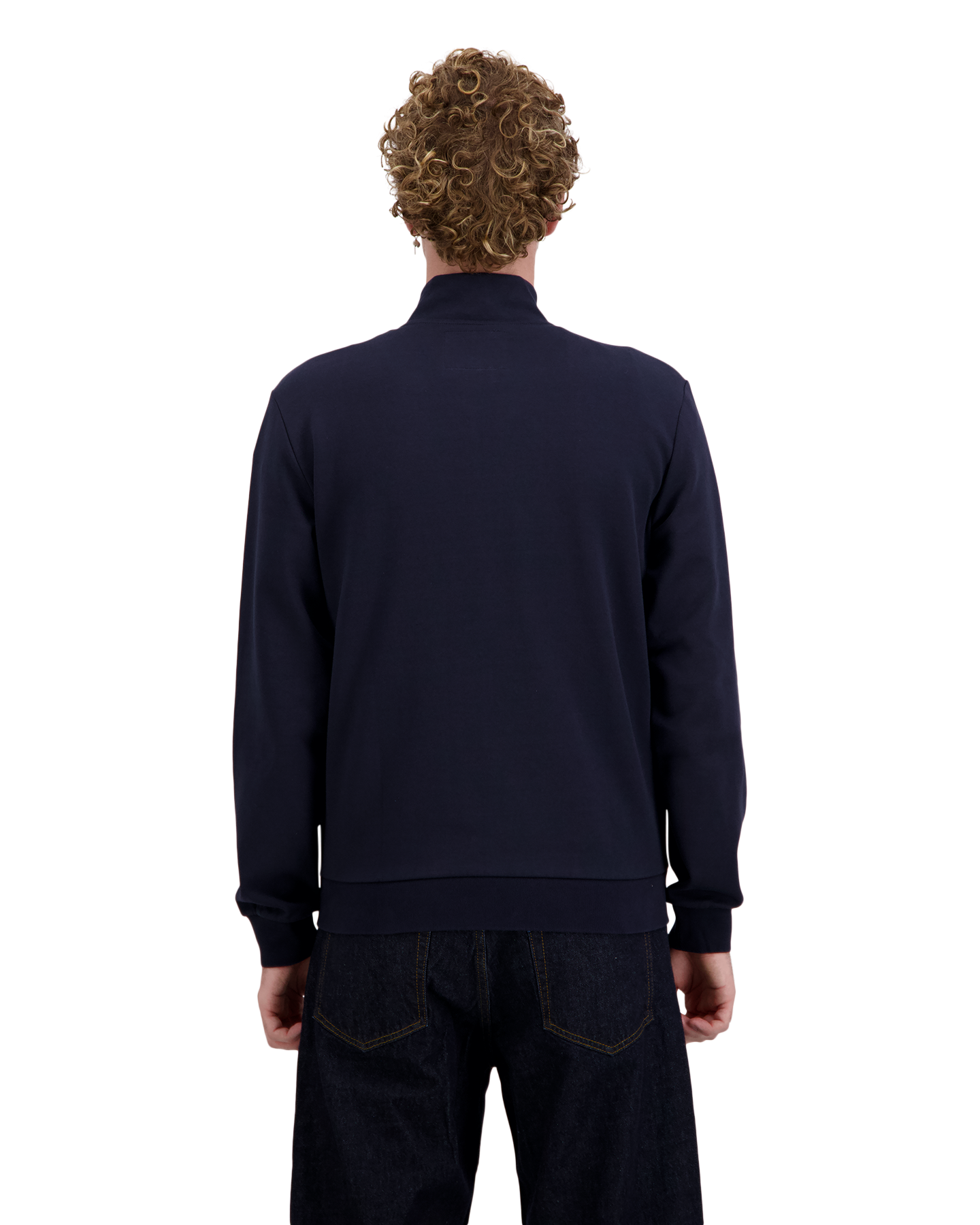 Woolrich Logo Interlock Track BLAUW 4