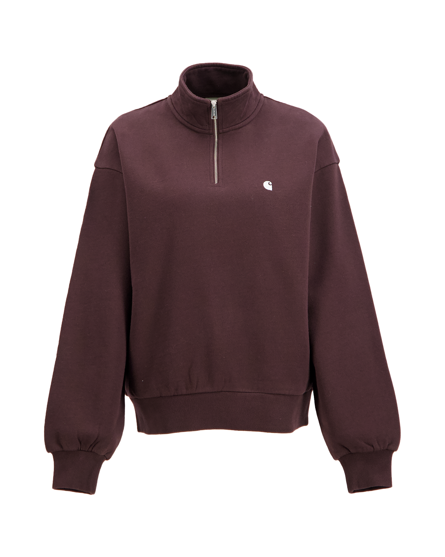 Carhartt W' Casey High Neck Sweat DONKERBRUIN 1