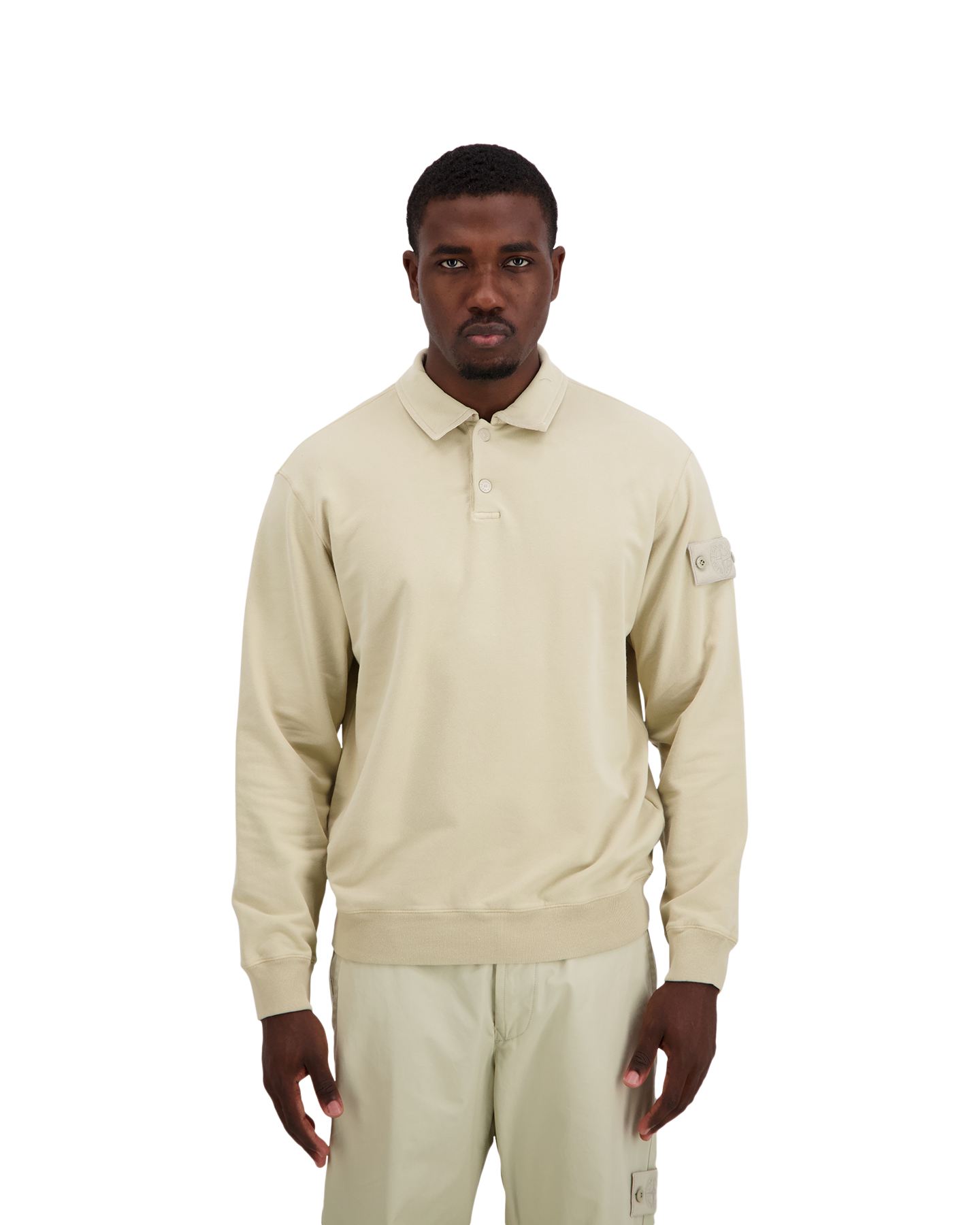 Stone Island 6100026 Polo Ls Ghost BEIGE 4