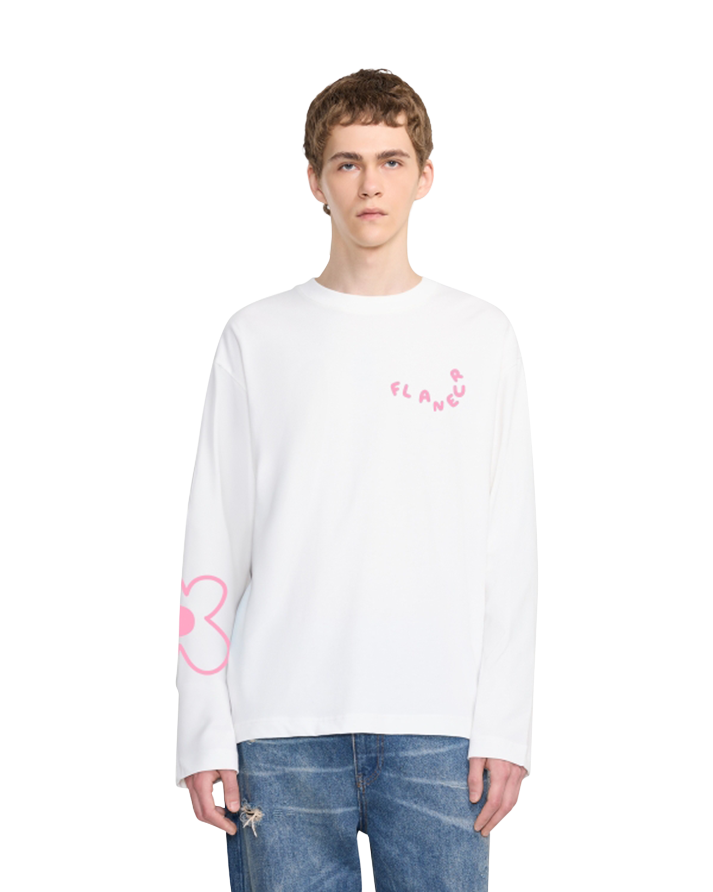 Flaneur Blossom Long Sleeve WIT 3