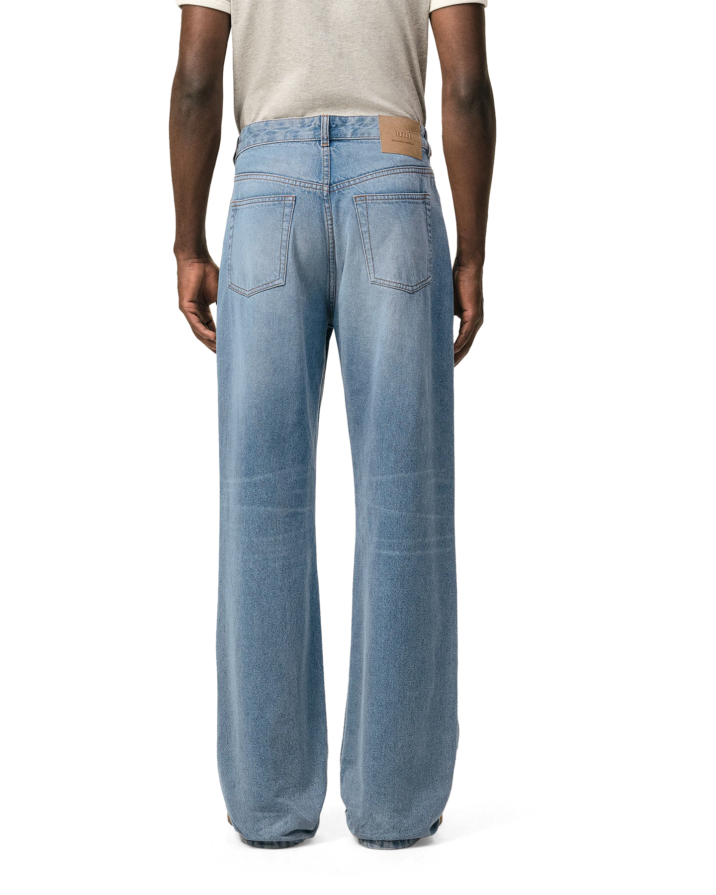 AMI Paris Jean Large Fit DENIM 5