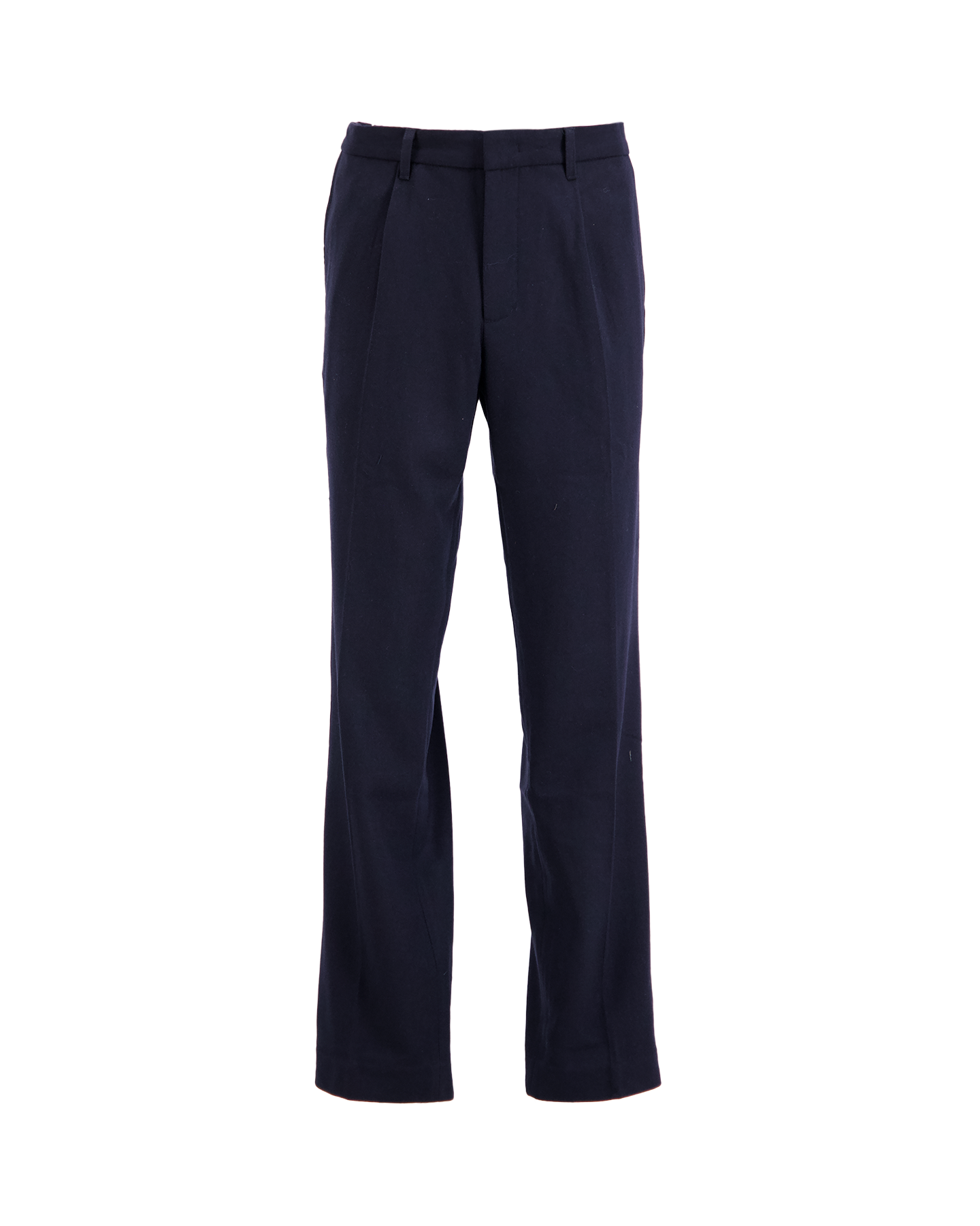 Butcher of Blue Lennox Straight Wool Trouser BLAUW 1