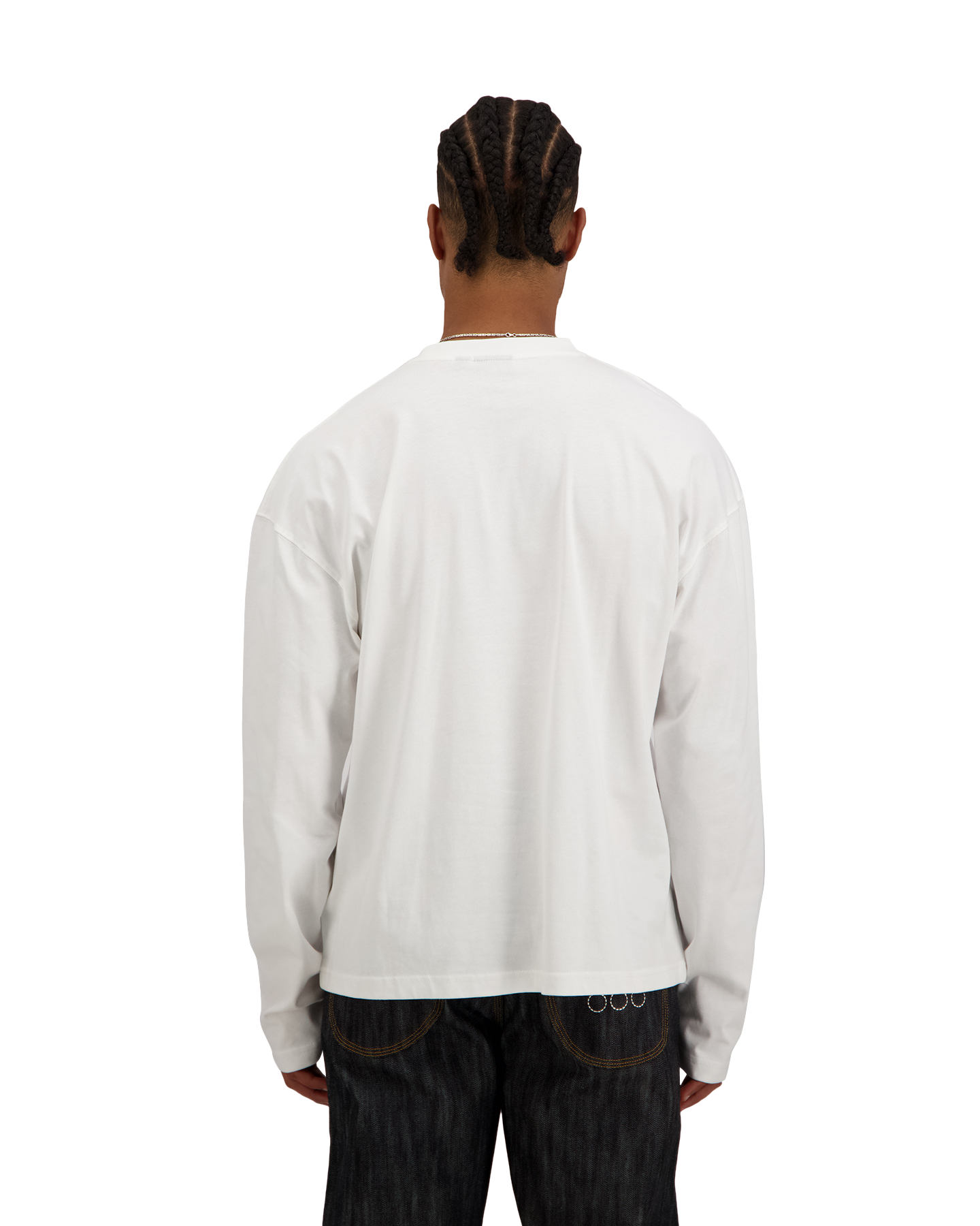 Daily Paper Scribble Ls T Shirt WIT 4