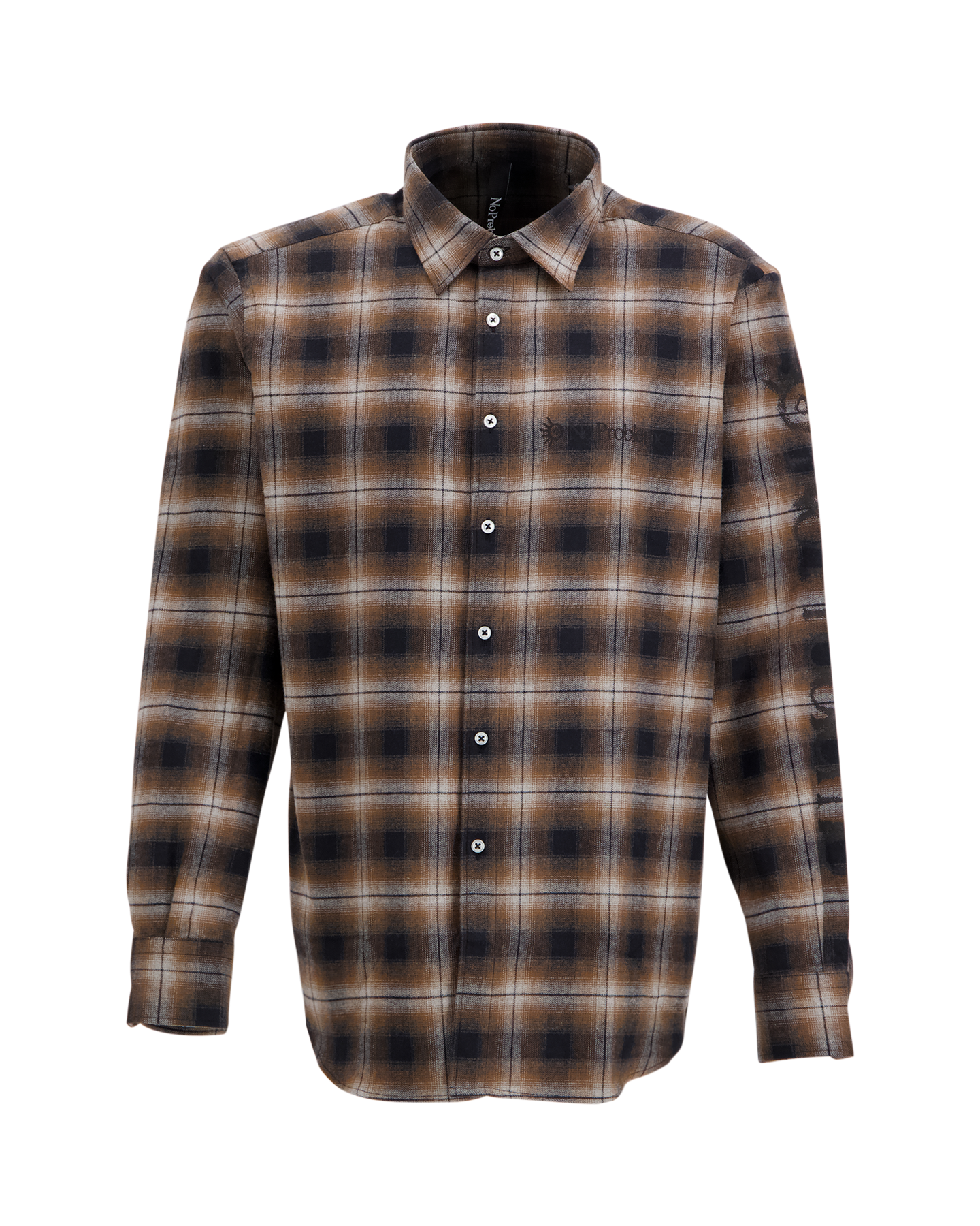 No Problemo Findings Plaid Ls Shirt DONKERBLAUW 1