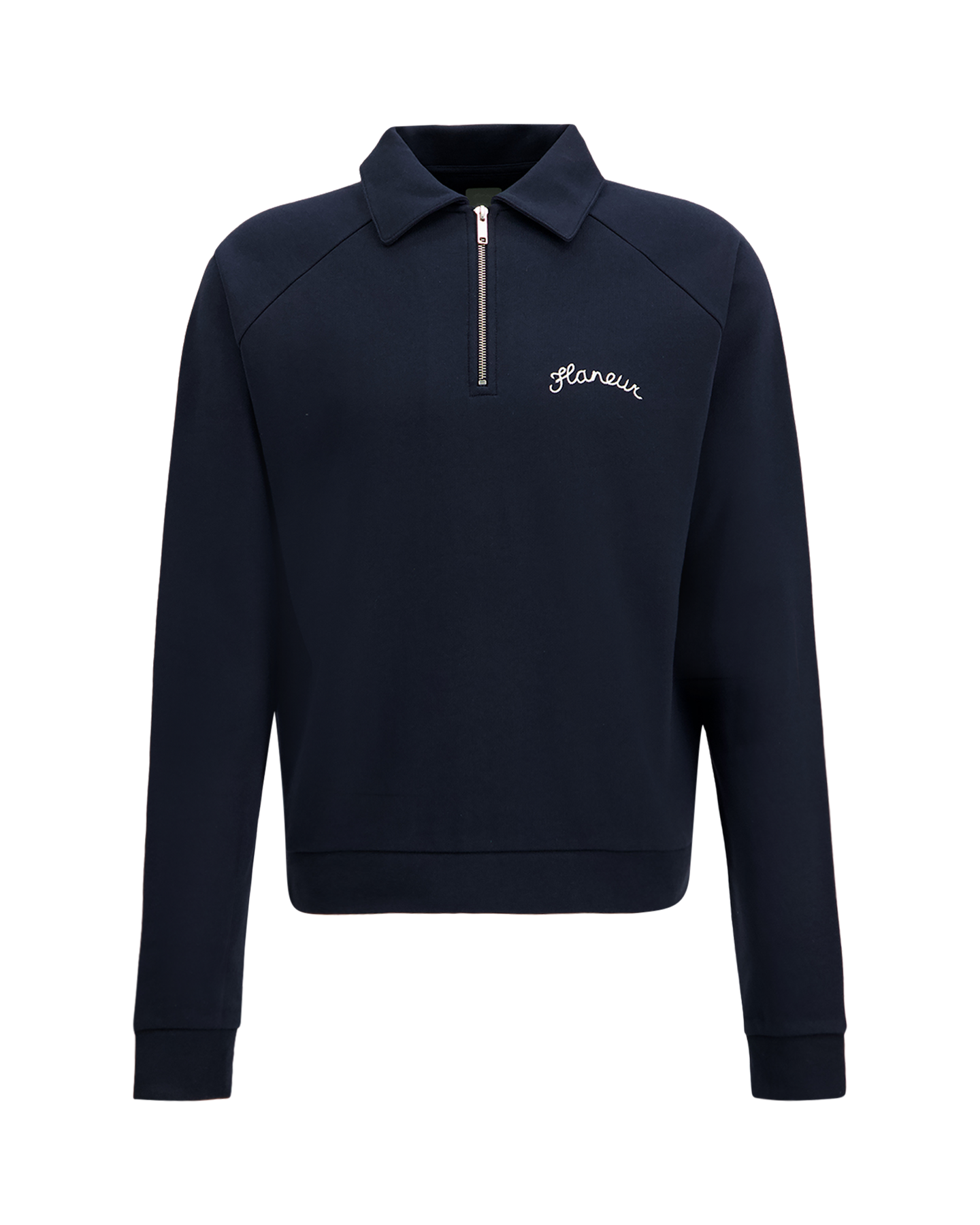 Flaneur Signature Raglan DONKERBLAUW 1