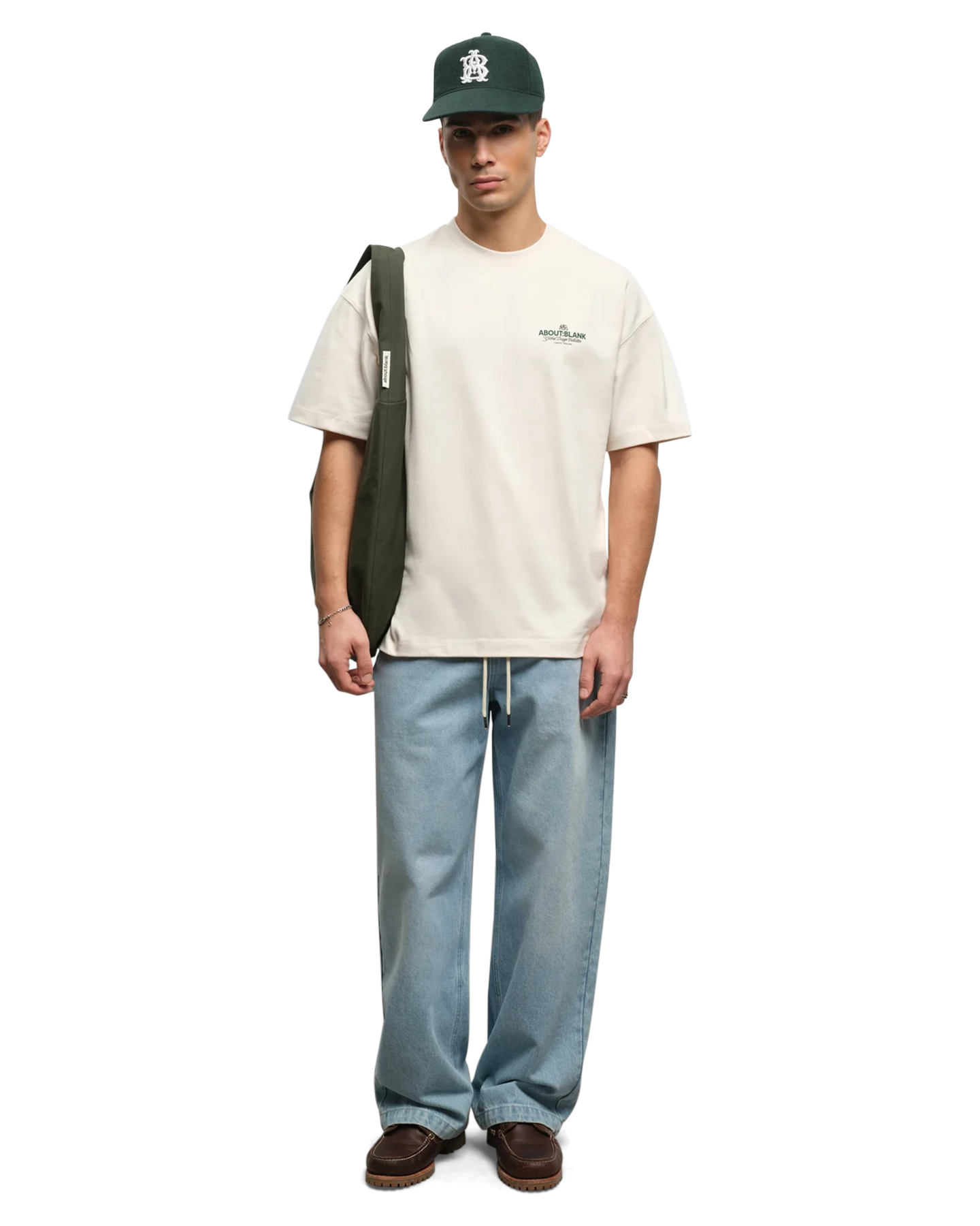 about:blank Relaxed Denim Jean BLAUW 3