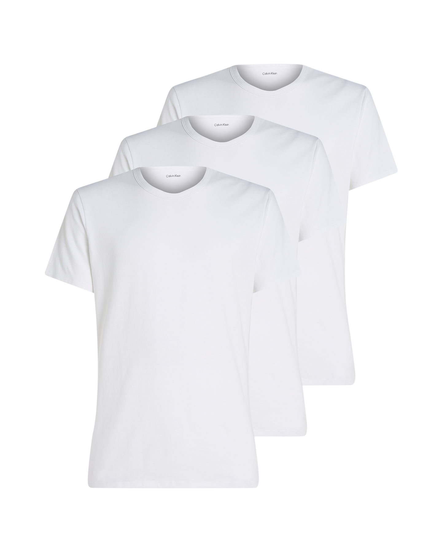 Calvin Klein S/S Crew Neck 3Pk WIT 1