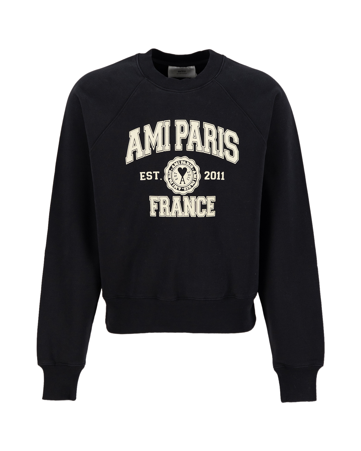 AMI Paris Ami Paris Fr Sweatshirt ZWART 1