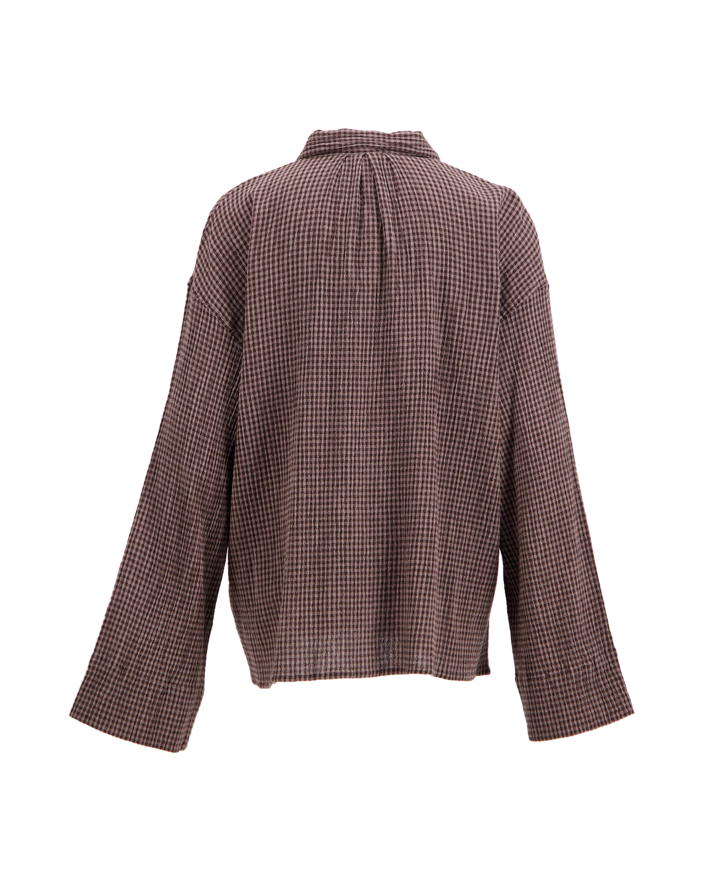 Boii Studios Tinsi Check Shirt BRUIN 2