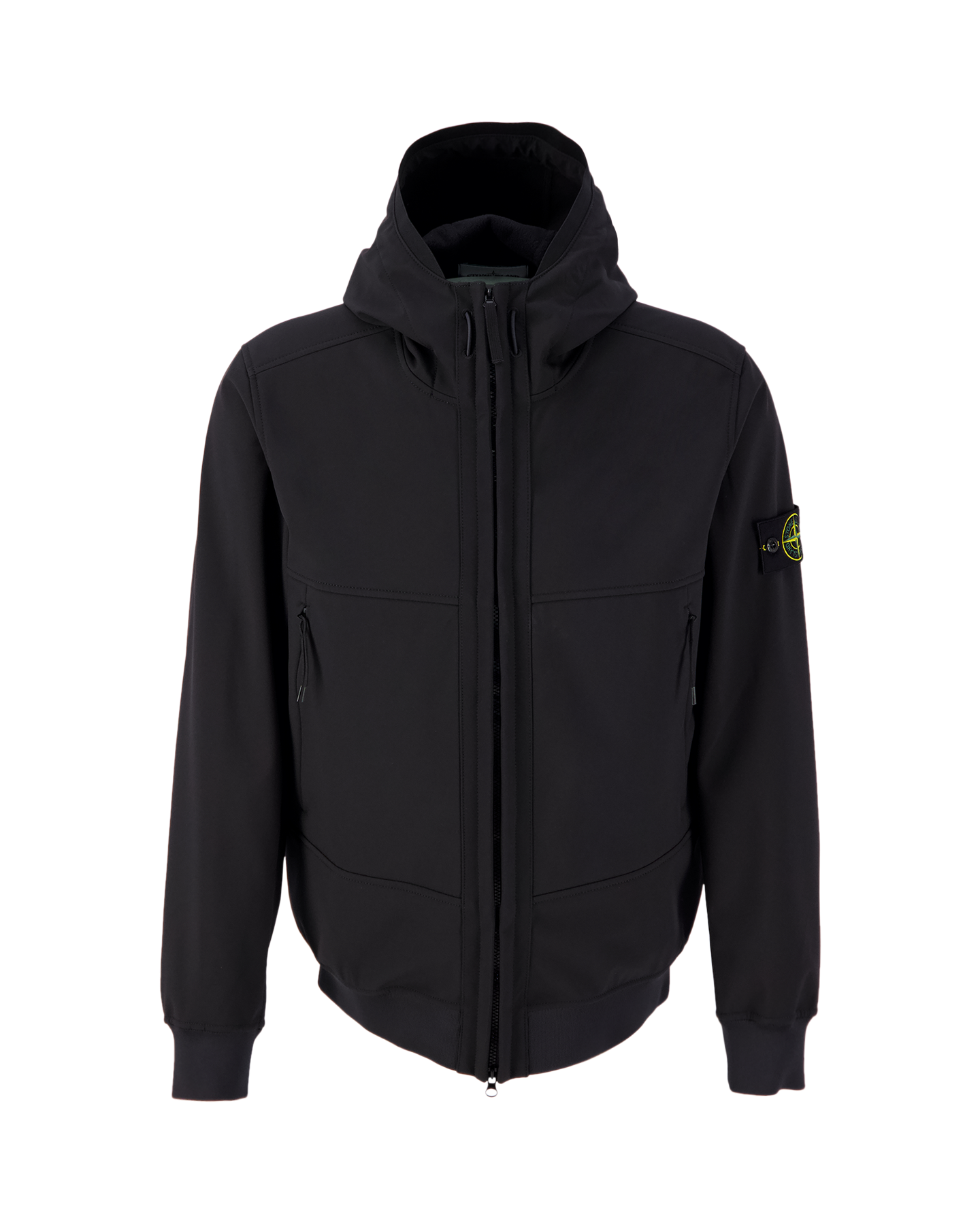 Stone Island Q0322 Soft Shell Jacket ZWART 1