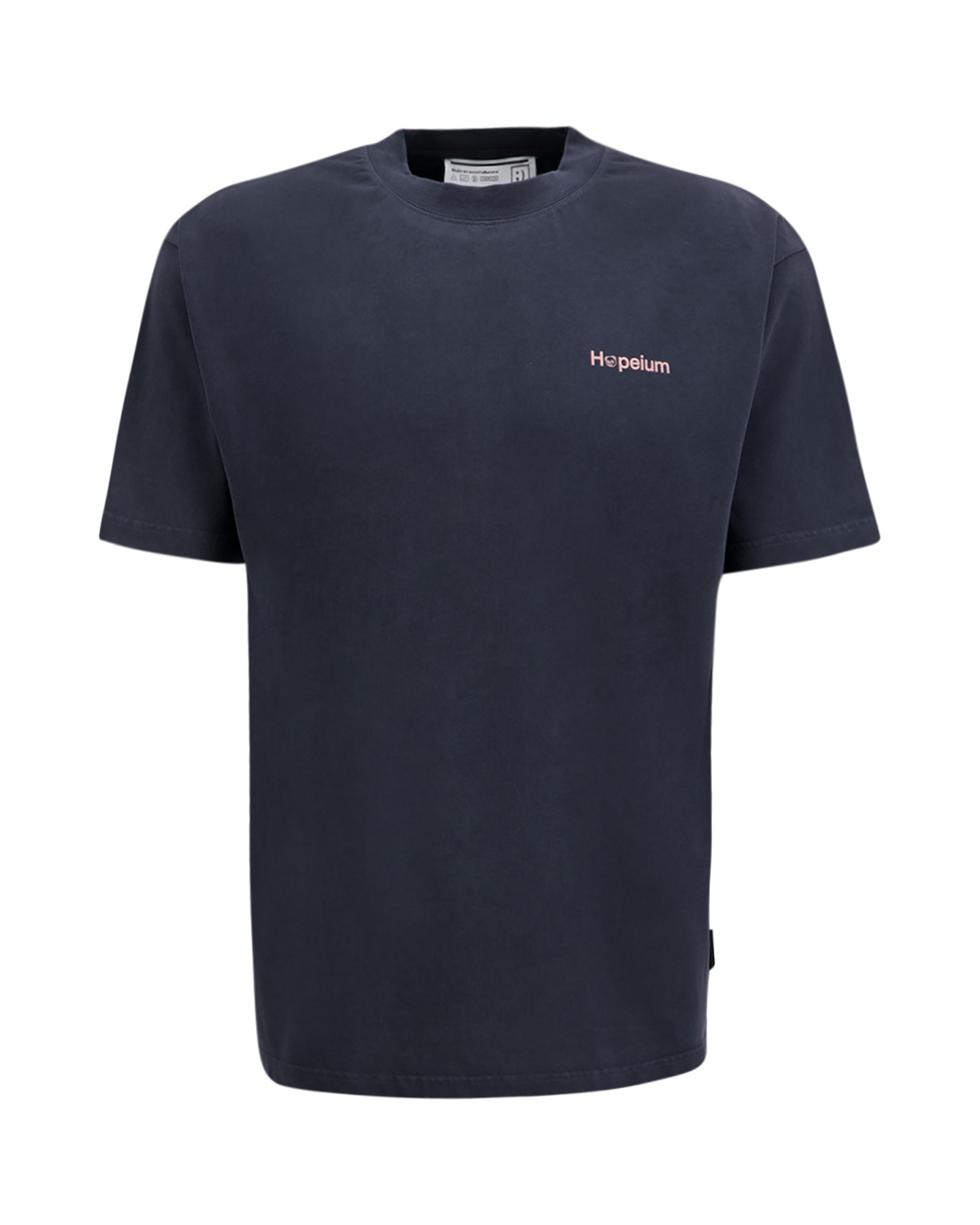 Hopeium Logo Tee Ss ZWART 2