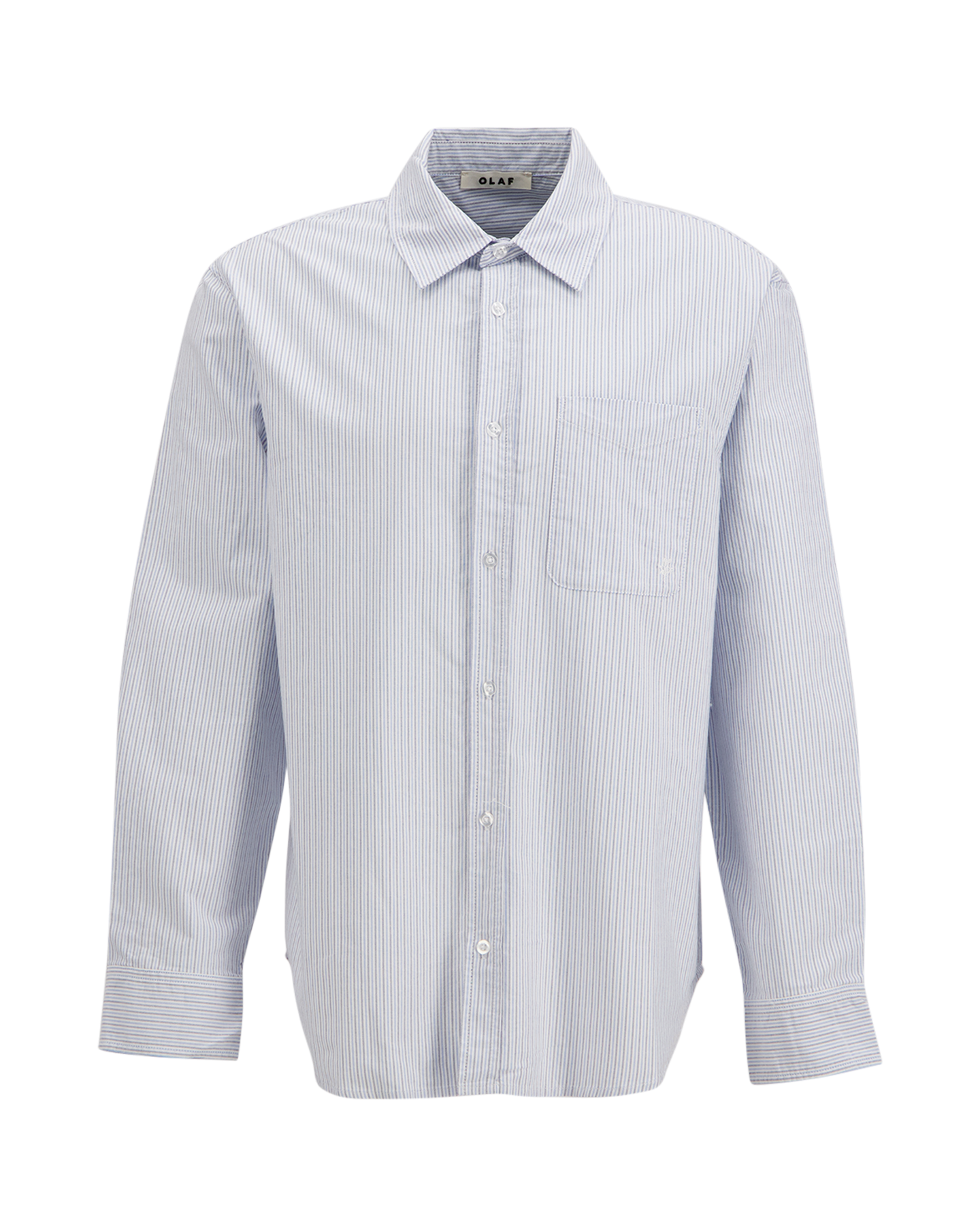 OLAF Oxford Relaxed Shirt LICHTBLAUW 1
