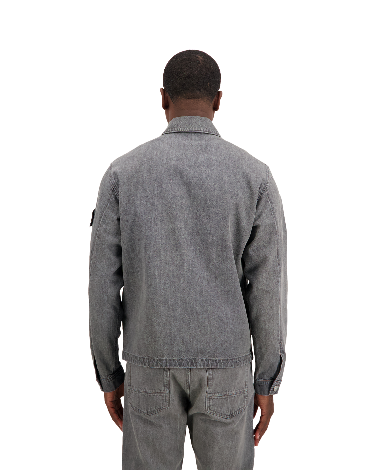 Stone Island 4100006 Biker Jas GRIJS 5
