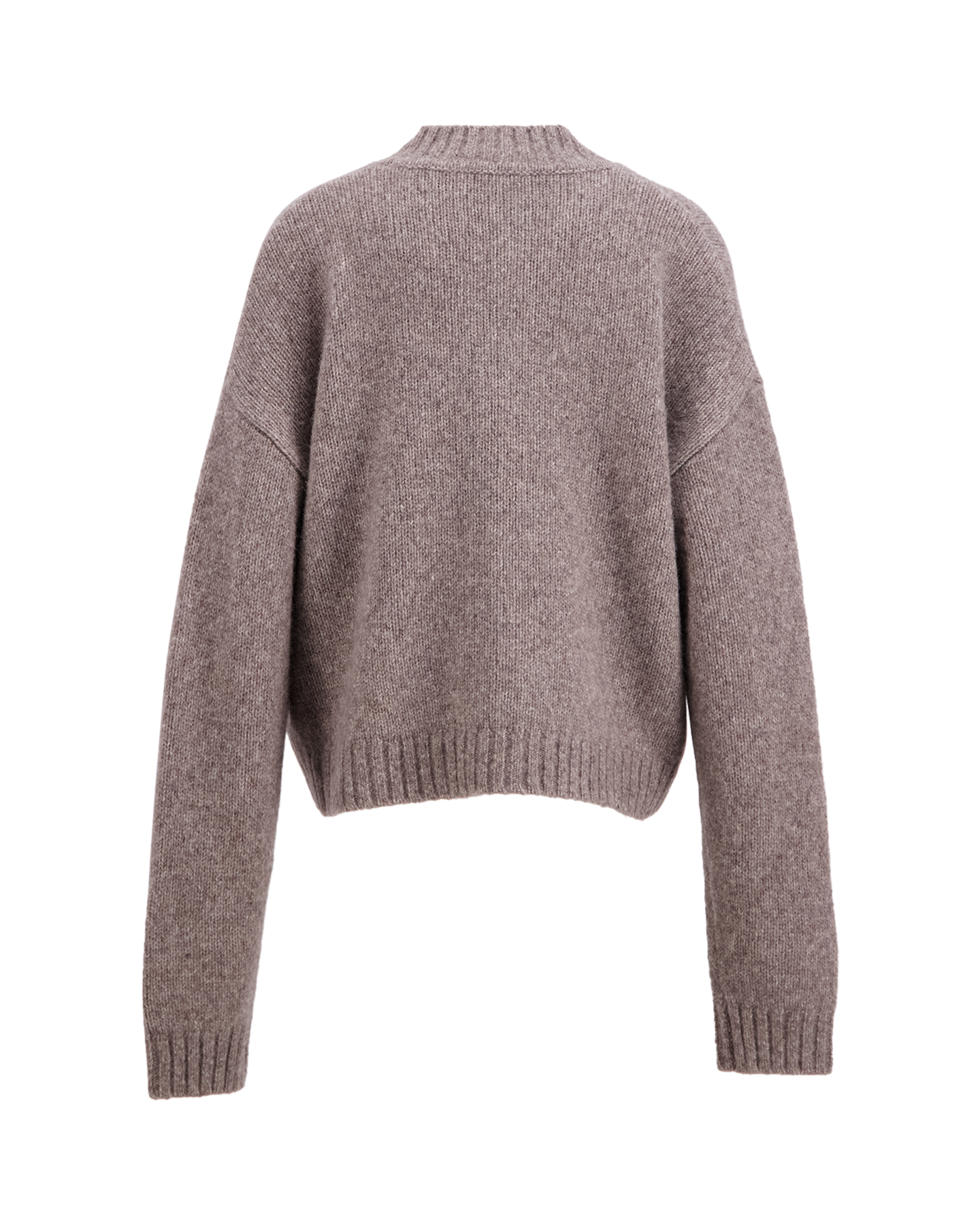 OLAF Wool Knitted Cardigan GRIJS 2