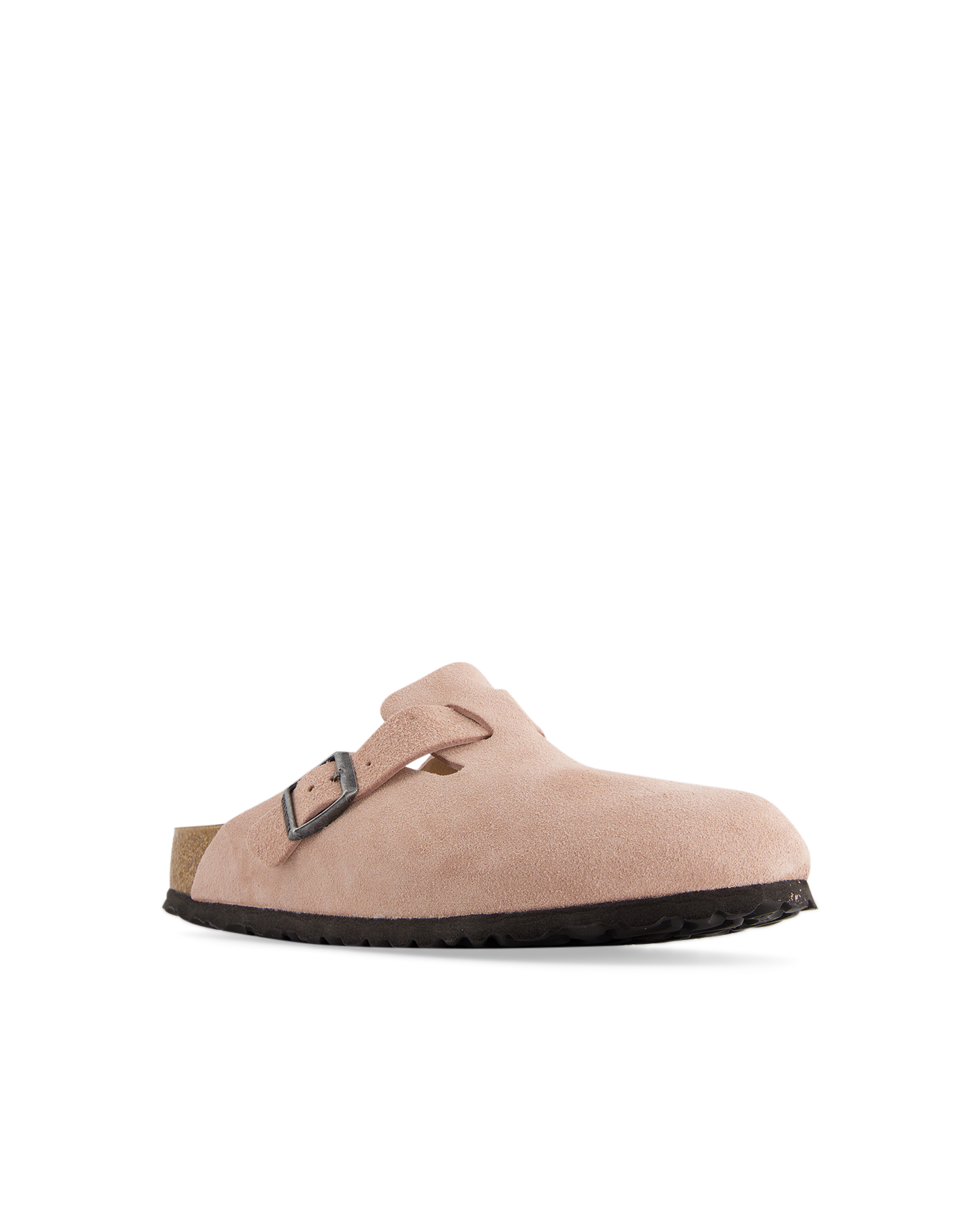 Birkenstock Boston Suede Leather Narrow ROSE 2