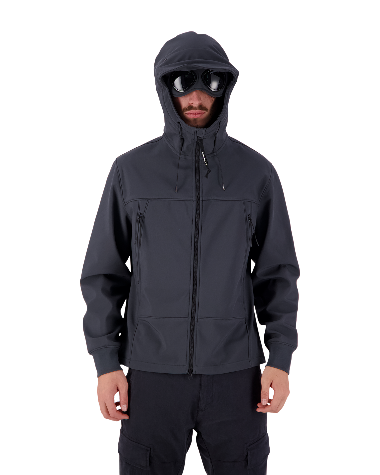 C.P. Company Shell-R Goggle Jacket Antraciet | Coef