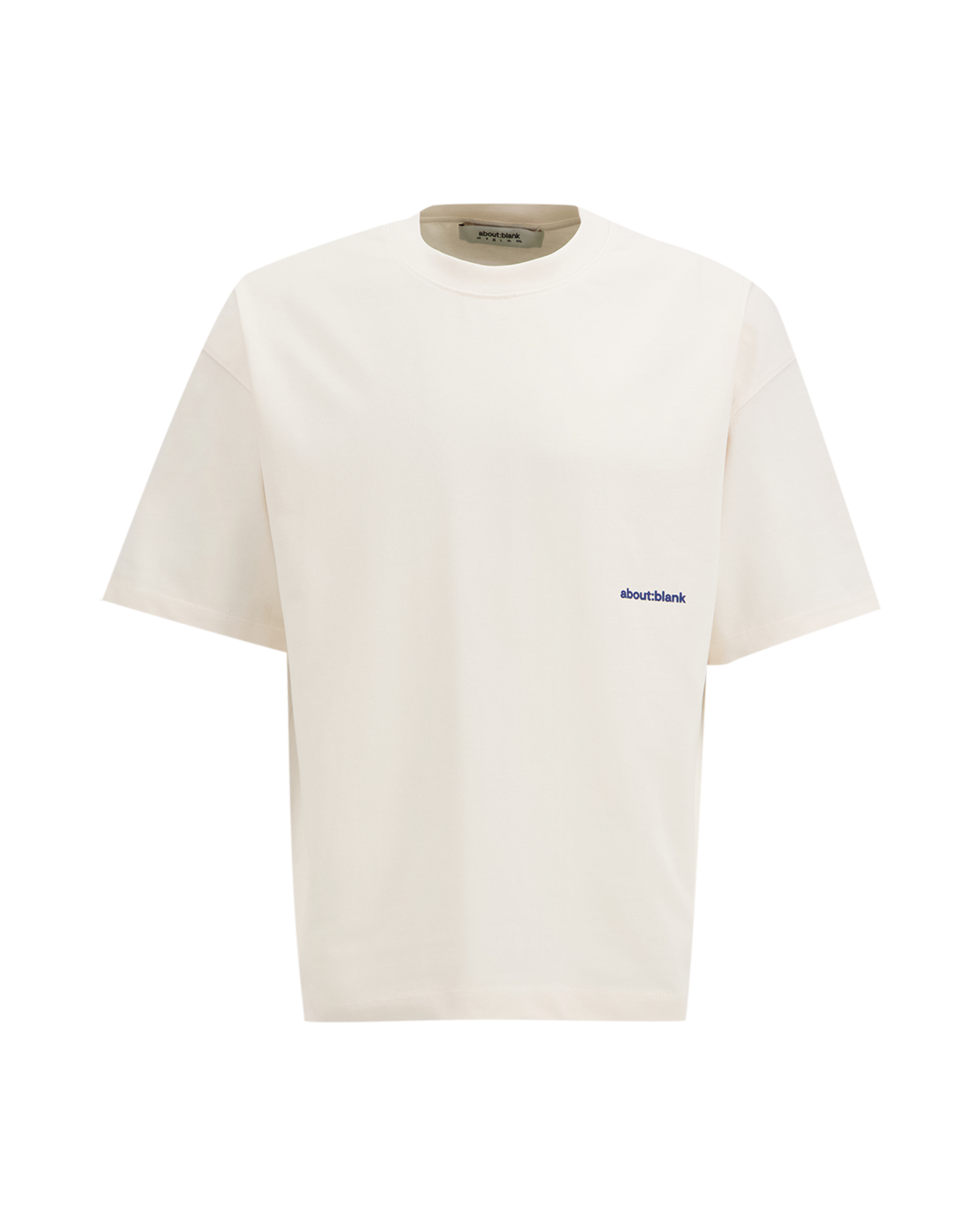 about:blank Box T Shirt BEIGE 2