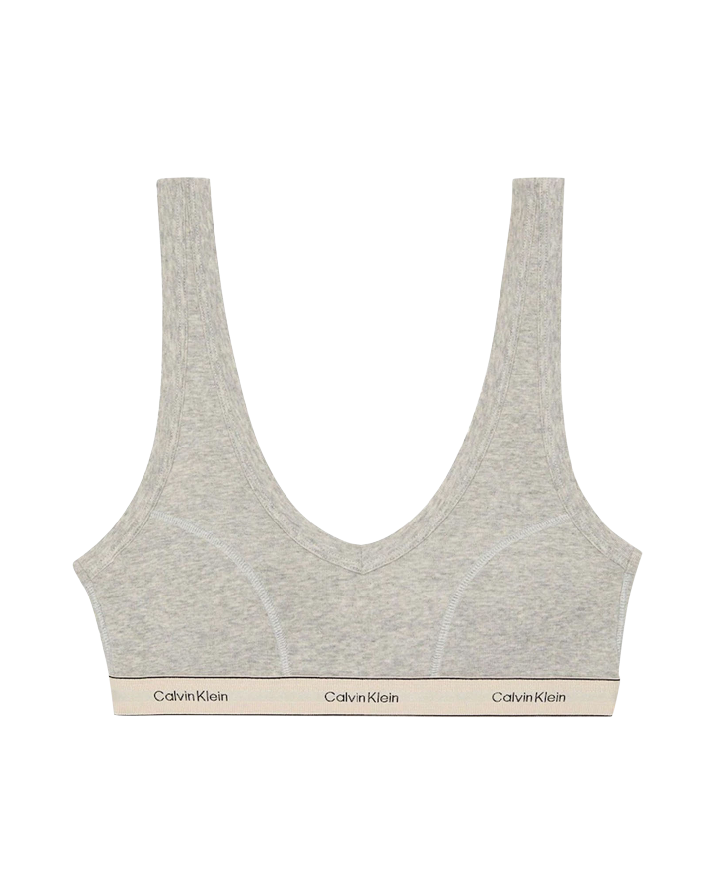 Calvin Klein Lightly Lined Traingle Bralette GRIJS 1