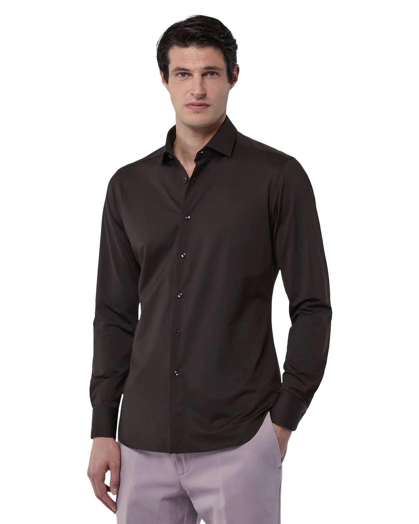 Xacus Active Shirt DONKERBRUIN 3