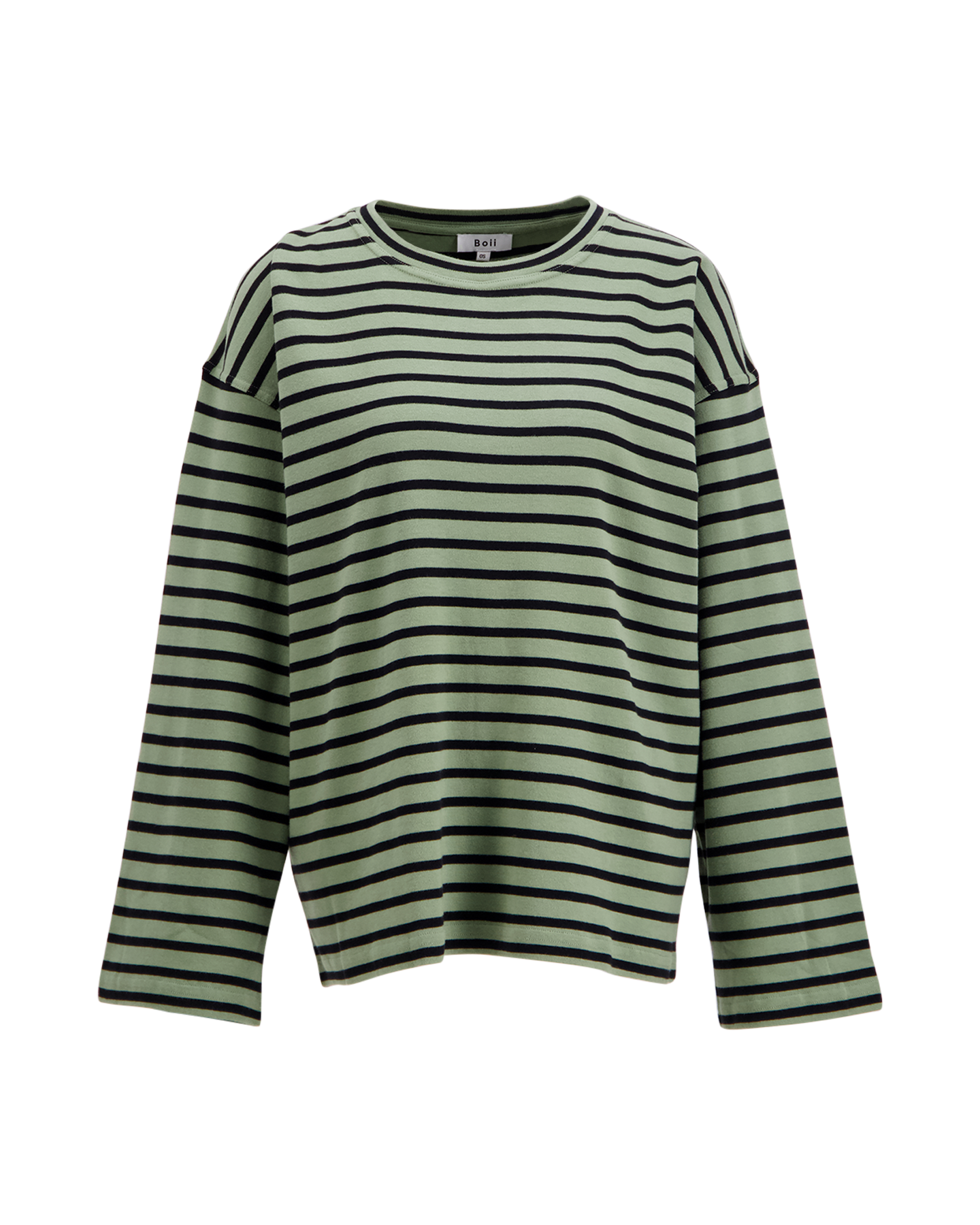 Boii Studios Alberte Stripe Tee ZWART 1