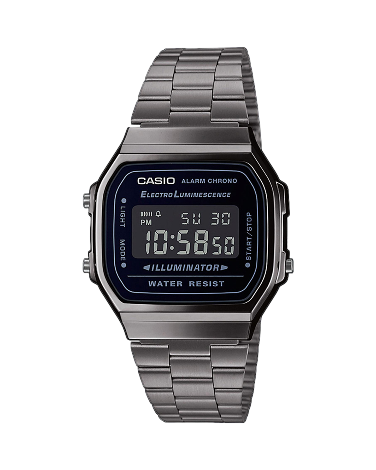 Casio CA A168WEGG-1BEF ZILVER 1