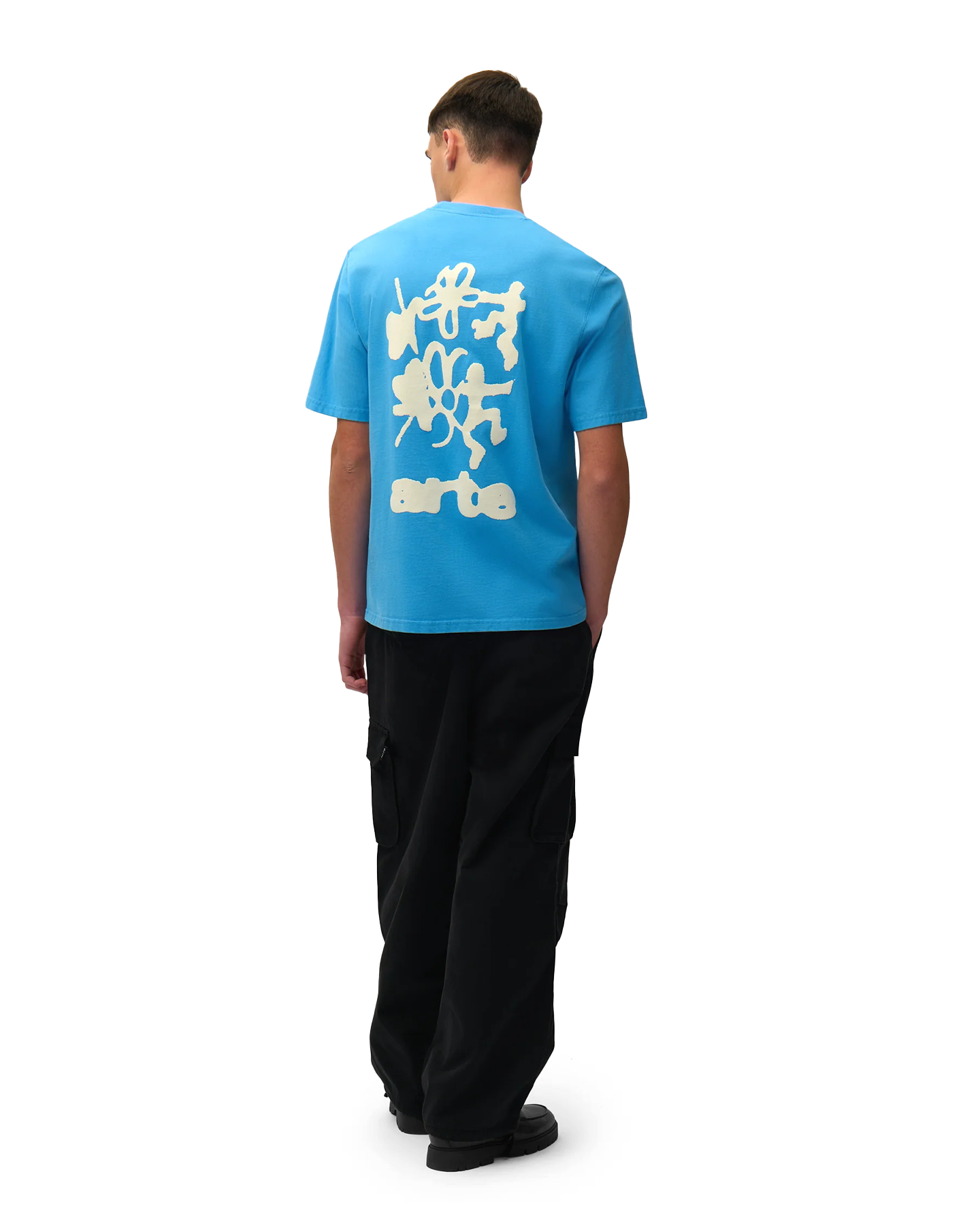 Arte Antwerp Blurry Back Print BLAUW 5