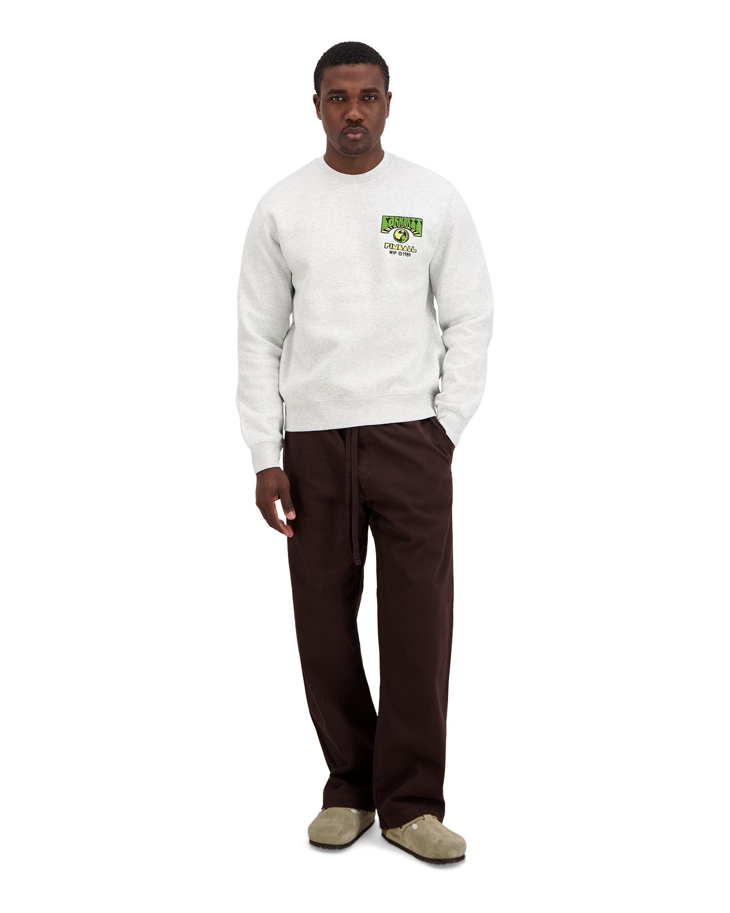 Carhartt Pinball Sweat GRIJS 3