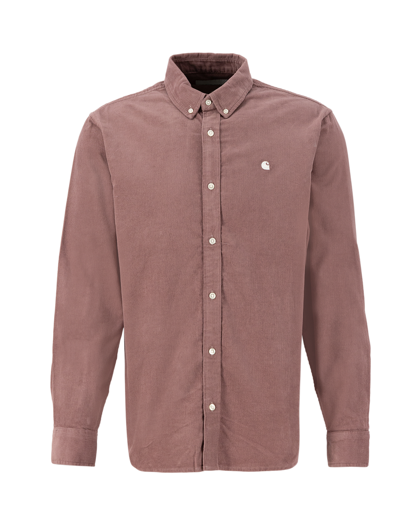 Carhartt WIP L/S Madison Fine Cord Shirt ROSE 1