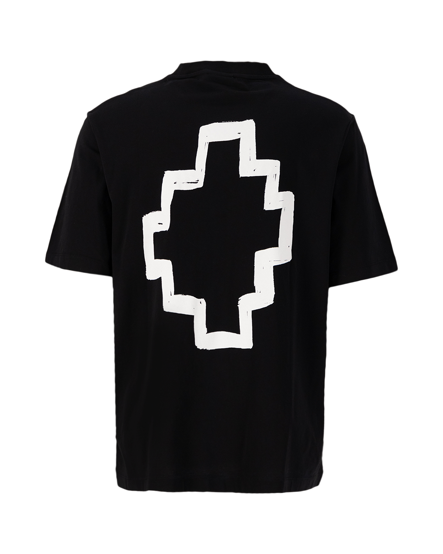 Marcelo Burlon Tempera Cross Over T-shirt Black White BLACK 1