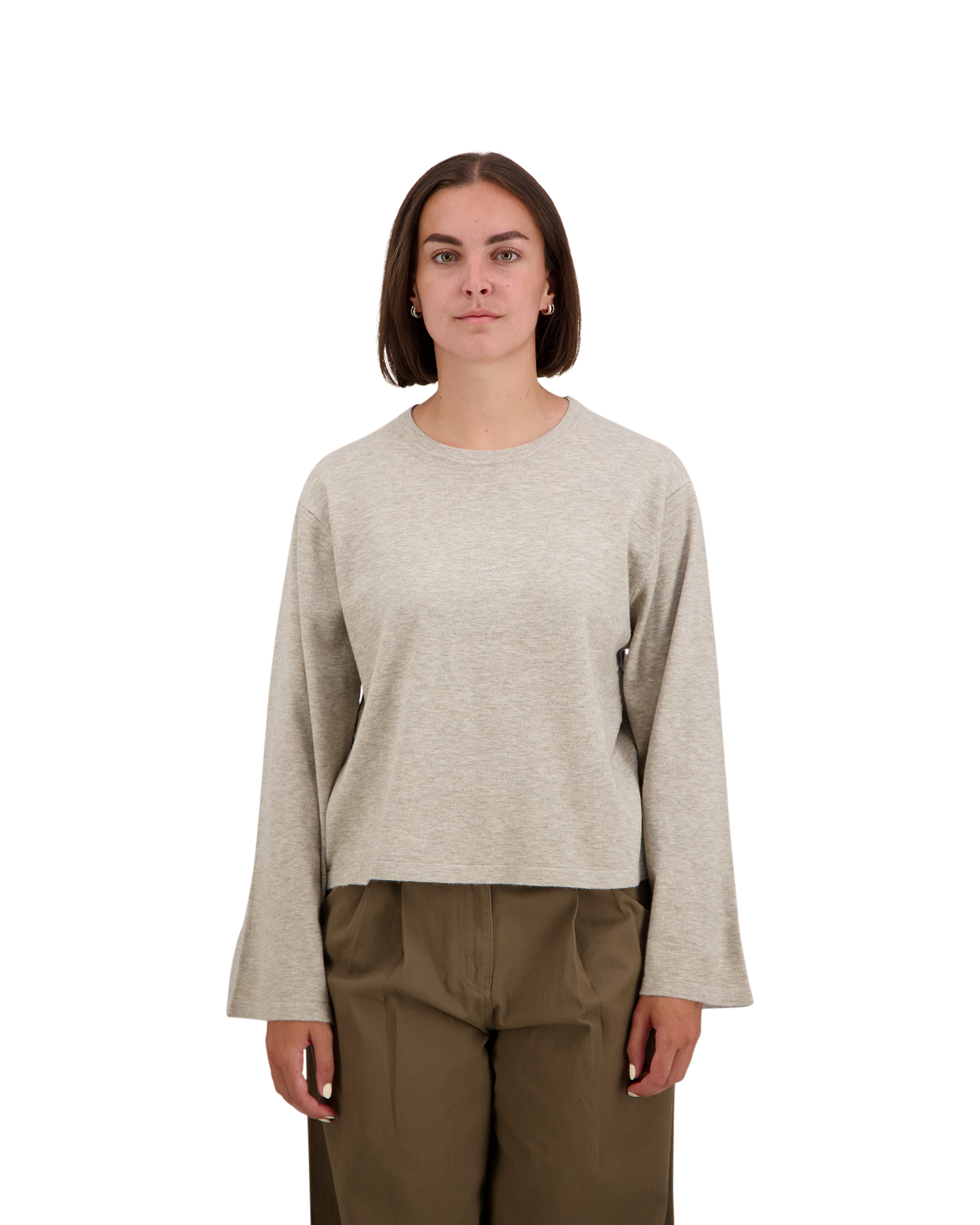 Boii Studios Wero O Neck Knit BEIGE 3