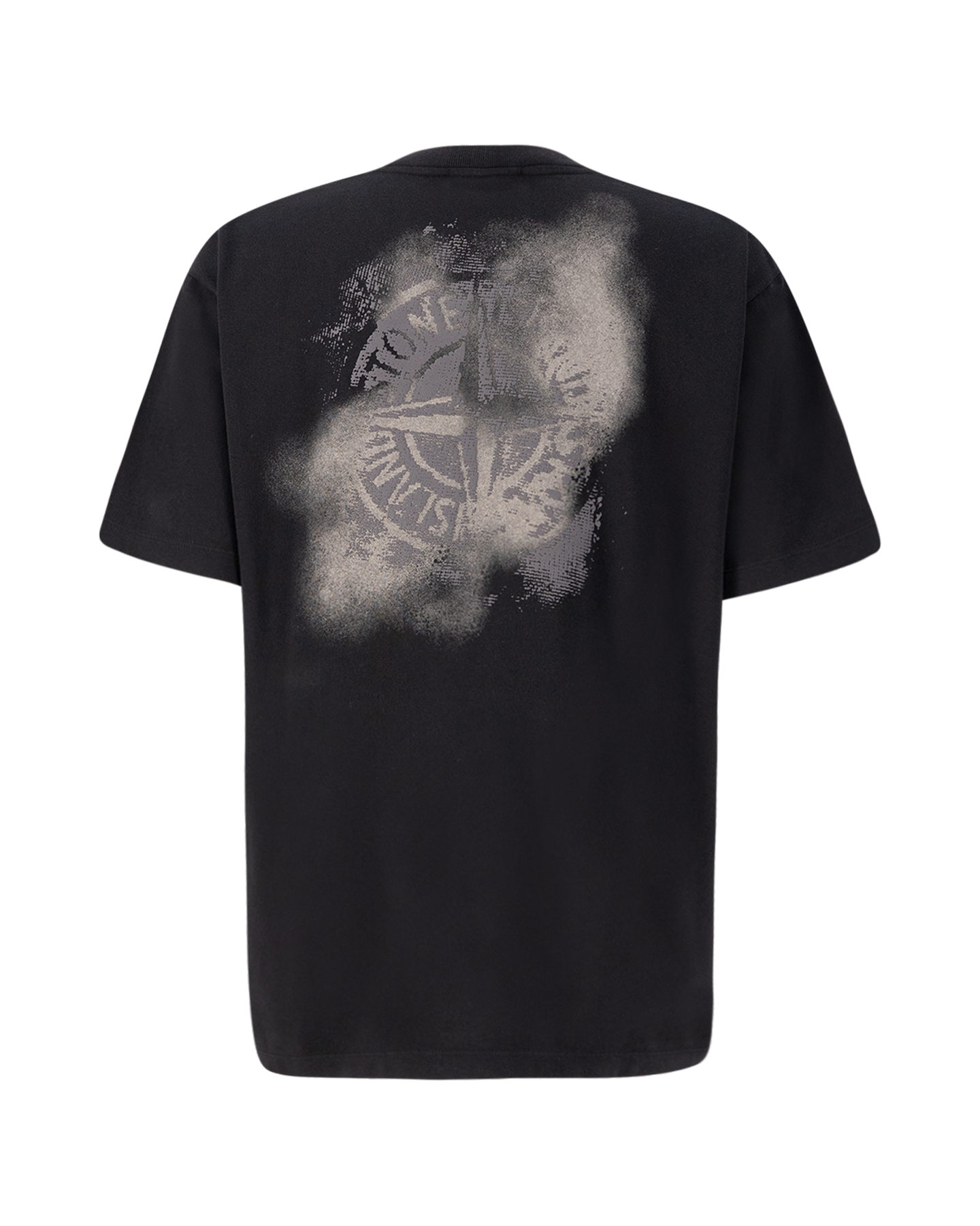 Stone Island 2RCE6 Cotton Jersey Backprint T-Shirt BLACK 1